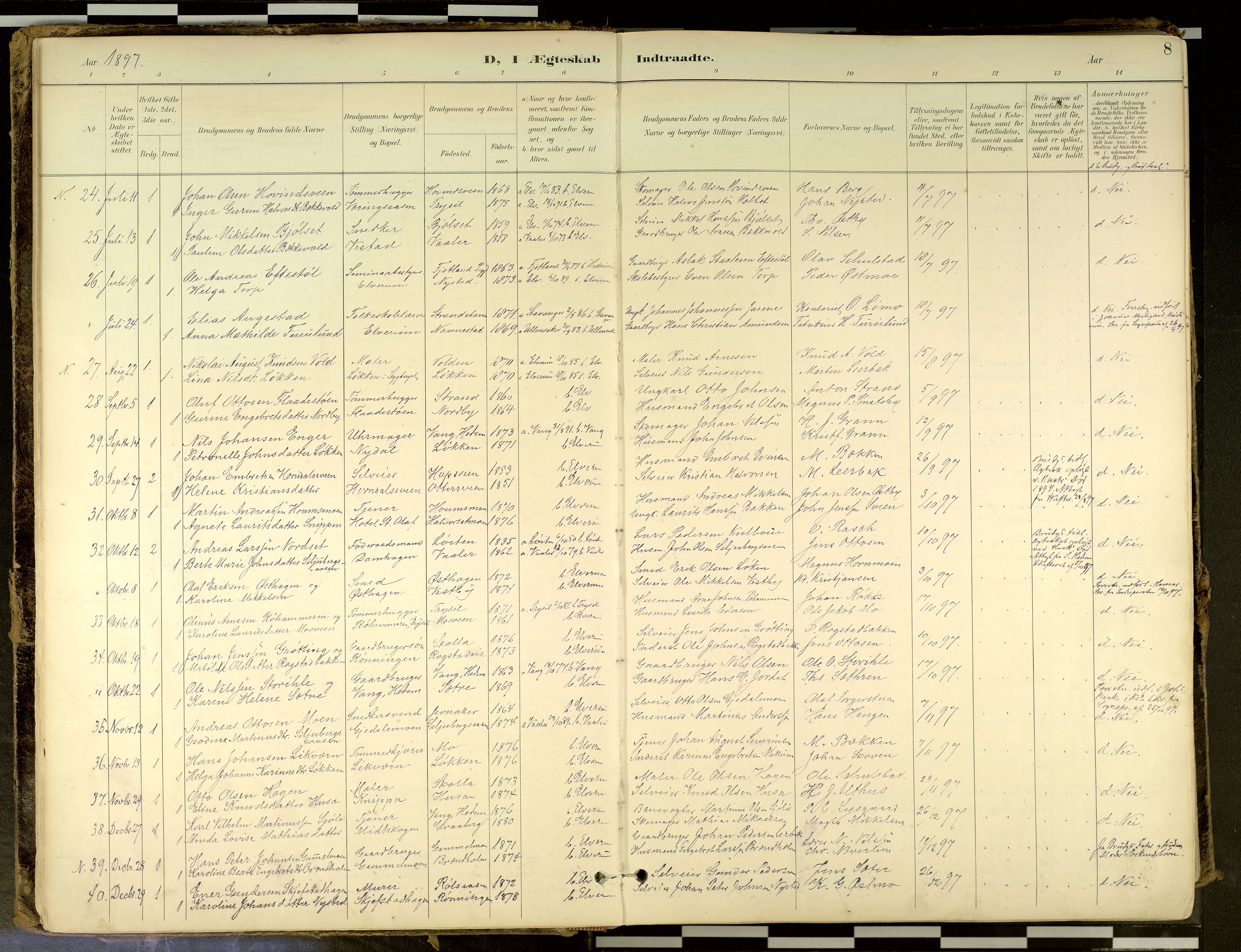 Elverum prestekontor, SAH/PREST-044/H/Ha/Haa/L0018: Parish register (official) no. 18, 1894-1914, p. 8