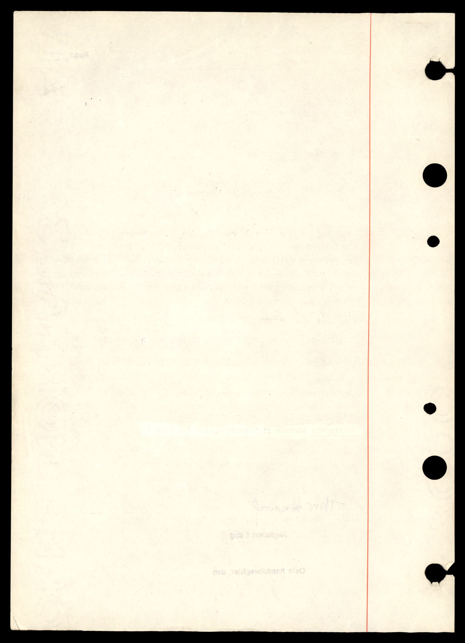 Oslo byfogd, Handelsregisteret, SAT/A-10867/G/Gb/Gba/L0181: Aksjeselskap, Sub-Sv, 1944-1990