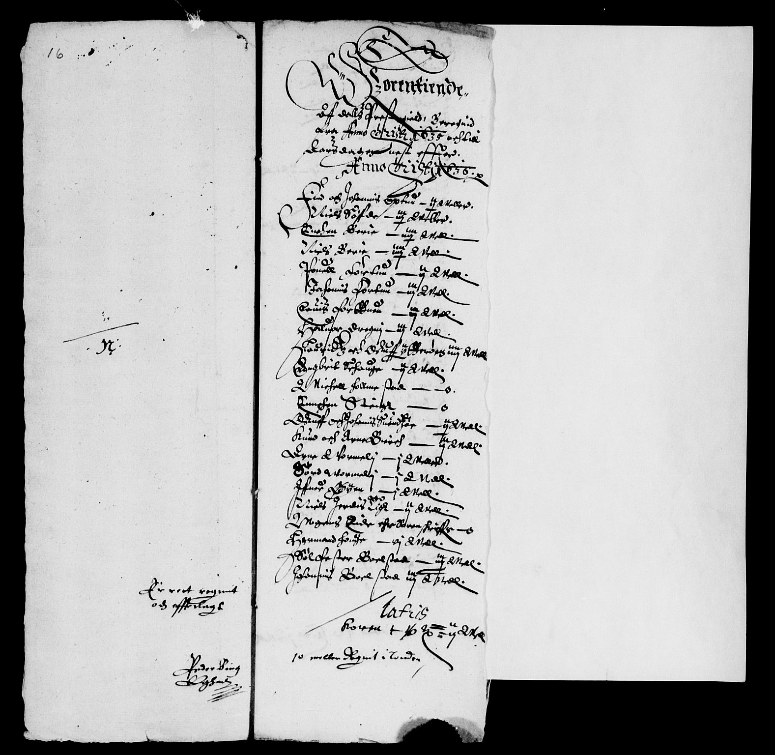 Rentekammeret inntil 1814, Reviderte regnskaper, Lensregnskaper, AV/RA-EA-5023/R/Rb/Rbt/L0069: Bergenhus len, 1634-1636