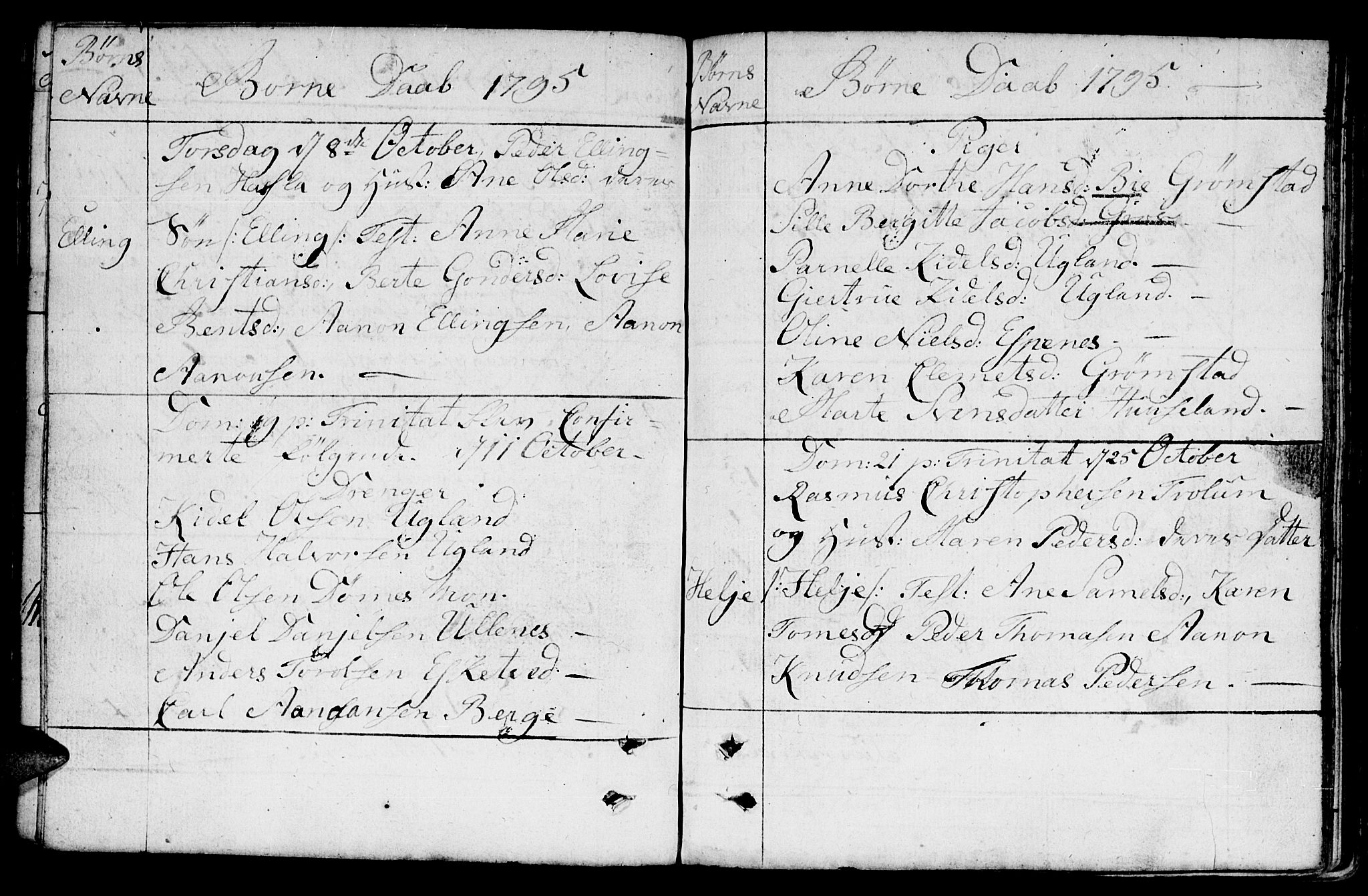 Fjære sokneprestkontor, AV/SAK-1111-0011/F/Fb/L0005: Parish register (copy) no. B 5, 1785-1803, p. 140