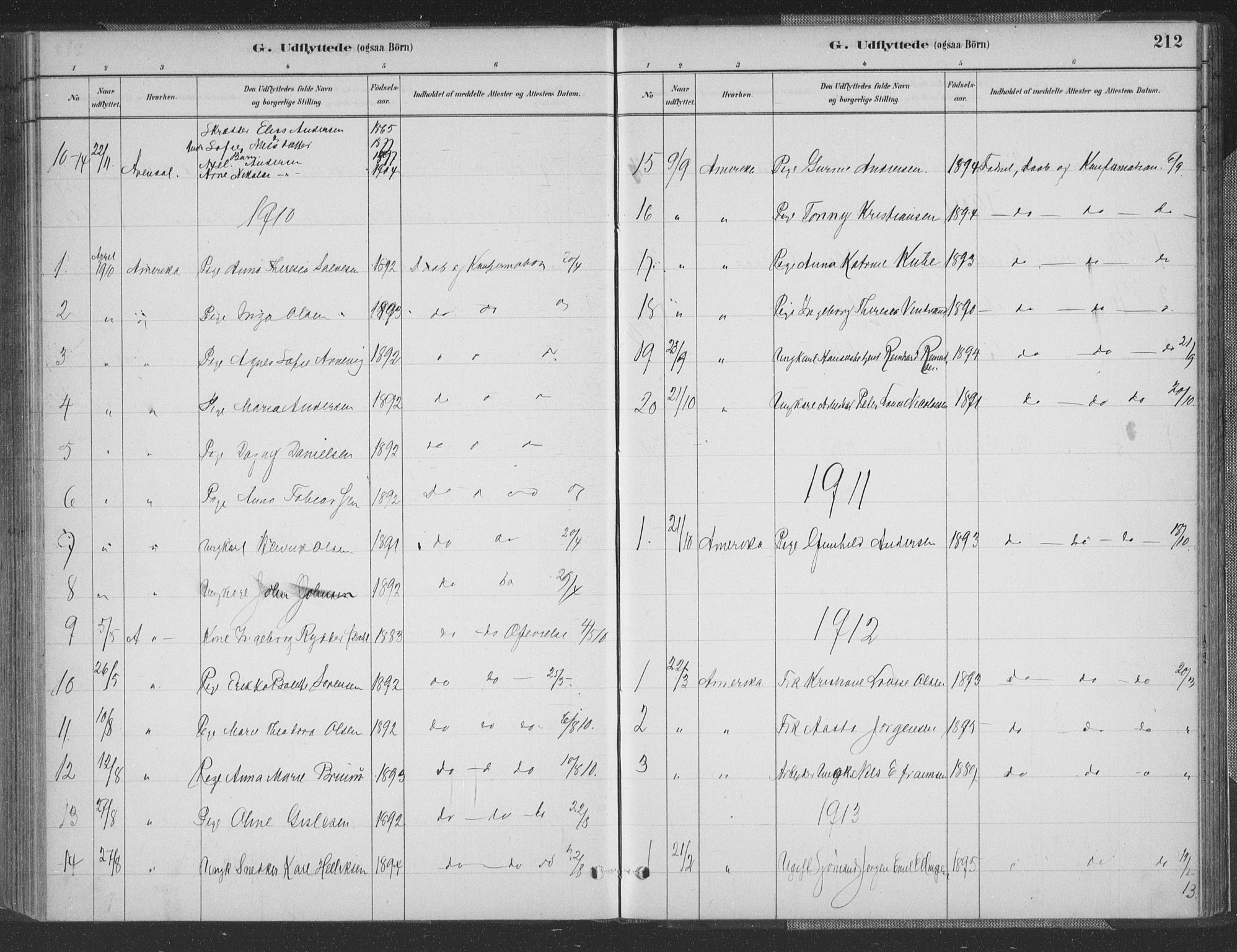 Grimstad sokneprestkontor, SAK/1111-0017/F/Fa/L0004: Parish register (official) no. A 3, 1882-1910, p. 212