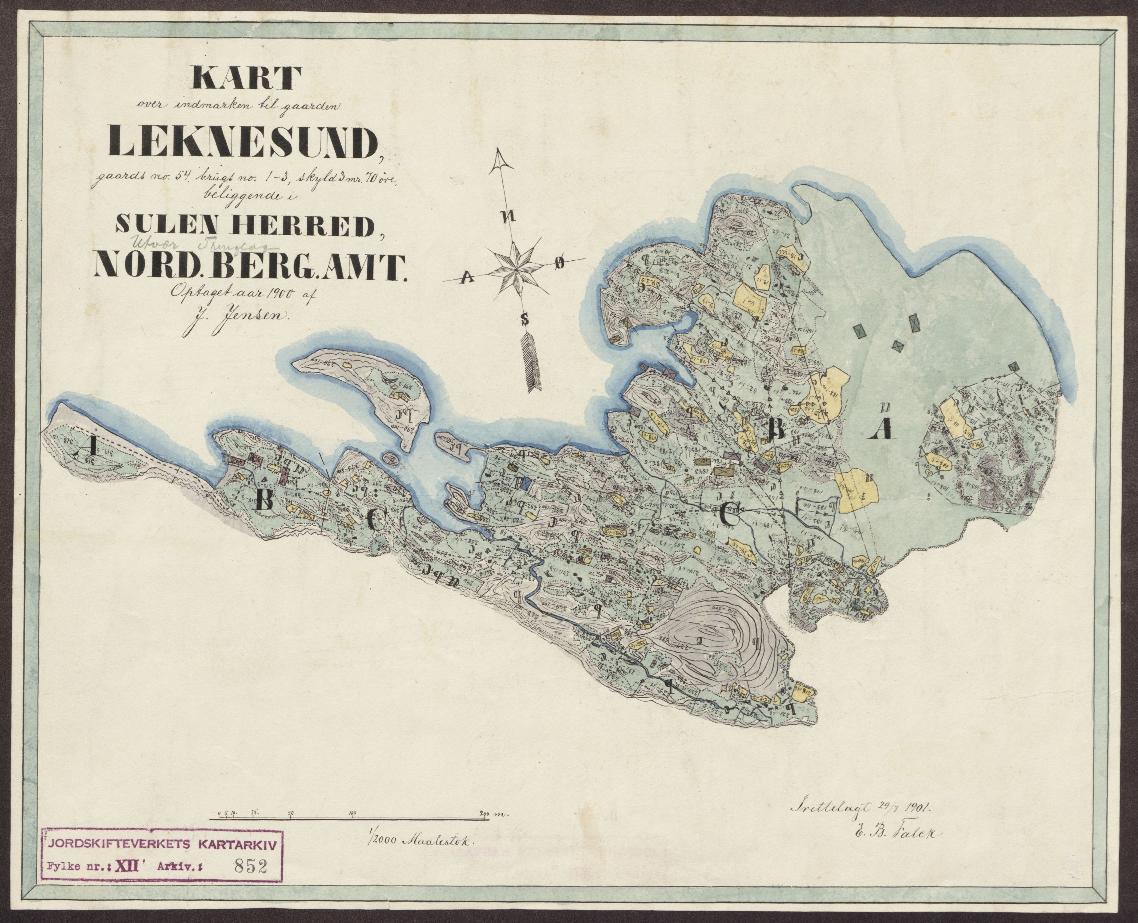 Jordskifteverkets kartarkiv, RA/S-3929/T, 1859-1988, p. 981