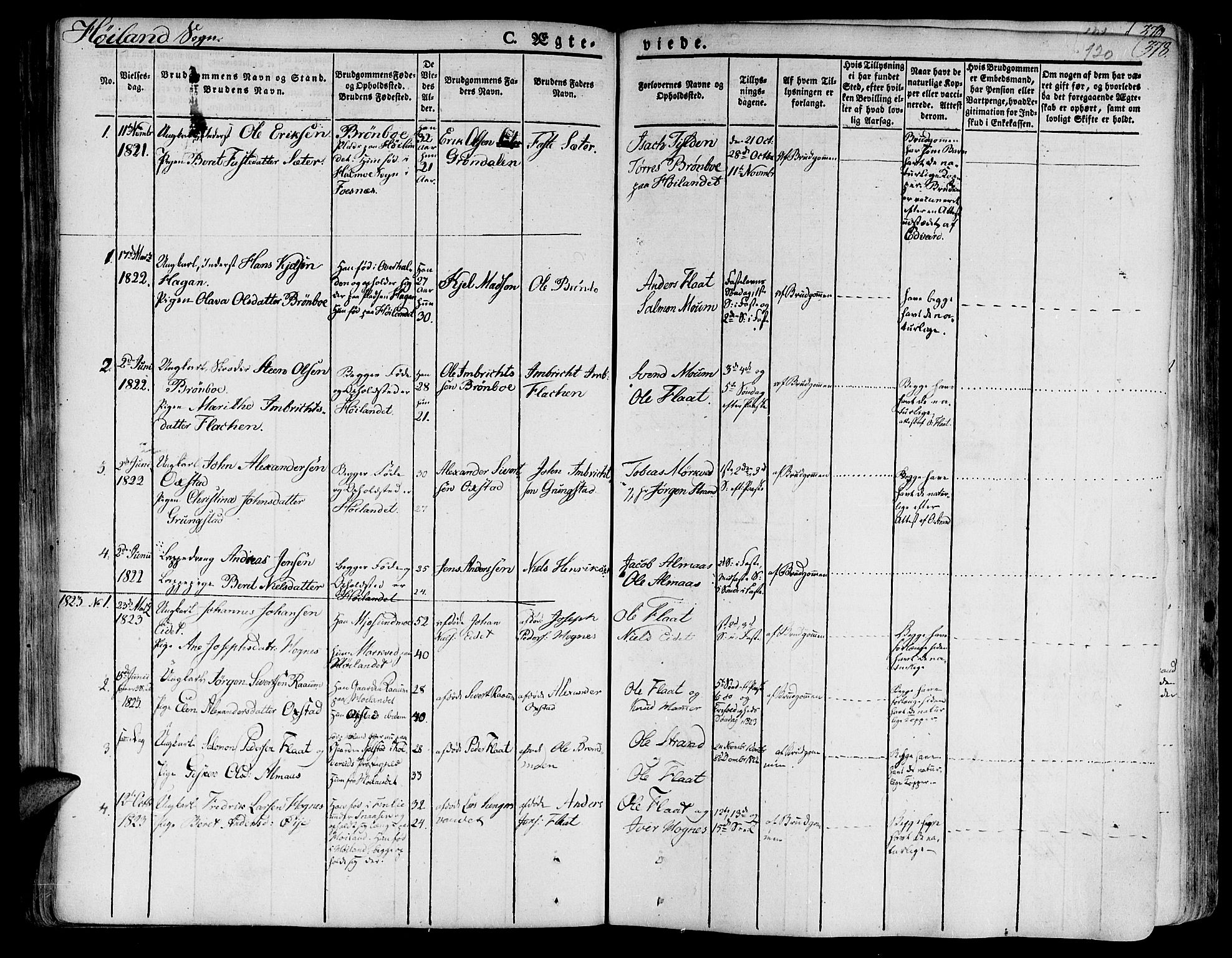 Ministerialprotokoller, klokkerbøker og fødselsregistre - Nord-Trøndelag, SAT/A-1458/758/L0510: Parish register (official) no. 758A01 /2, 1821-1841, p. 120