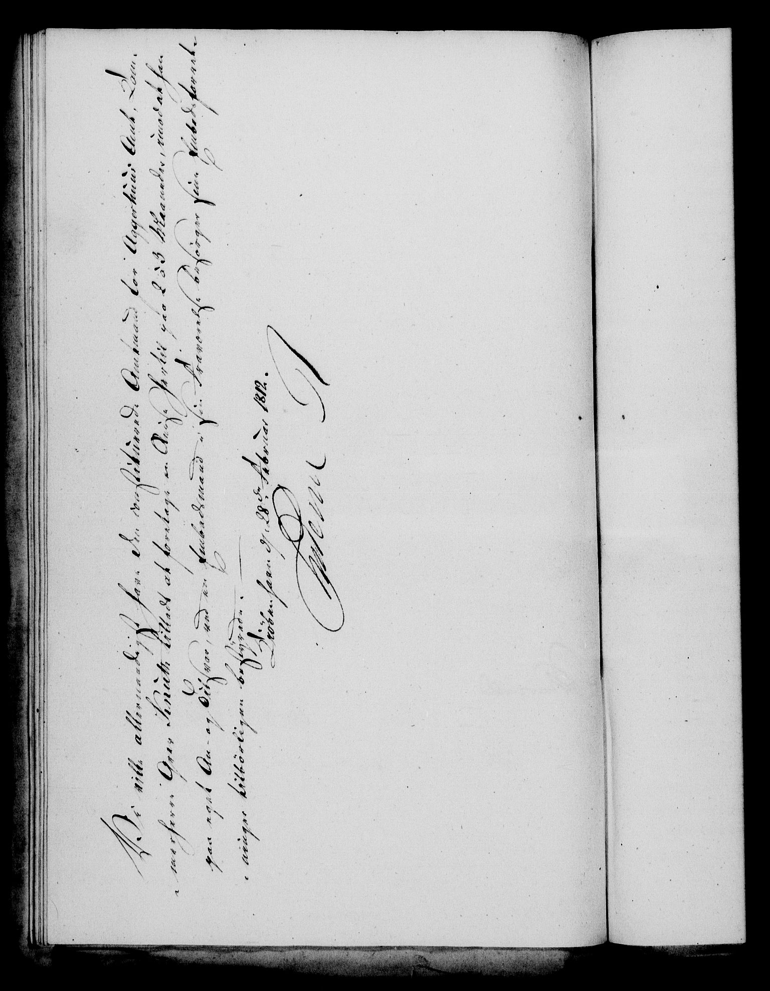 Rentekammeret, Kammerkanselliet, RA/EA-3111/G/Gf/Gfa/L0094: Norsk relasjons- og resolusjonsprotokoll (merket RK 52.94), 1812, p. 100