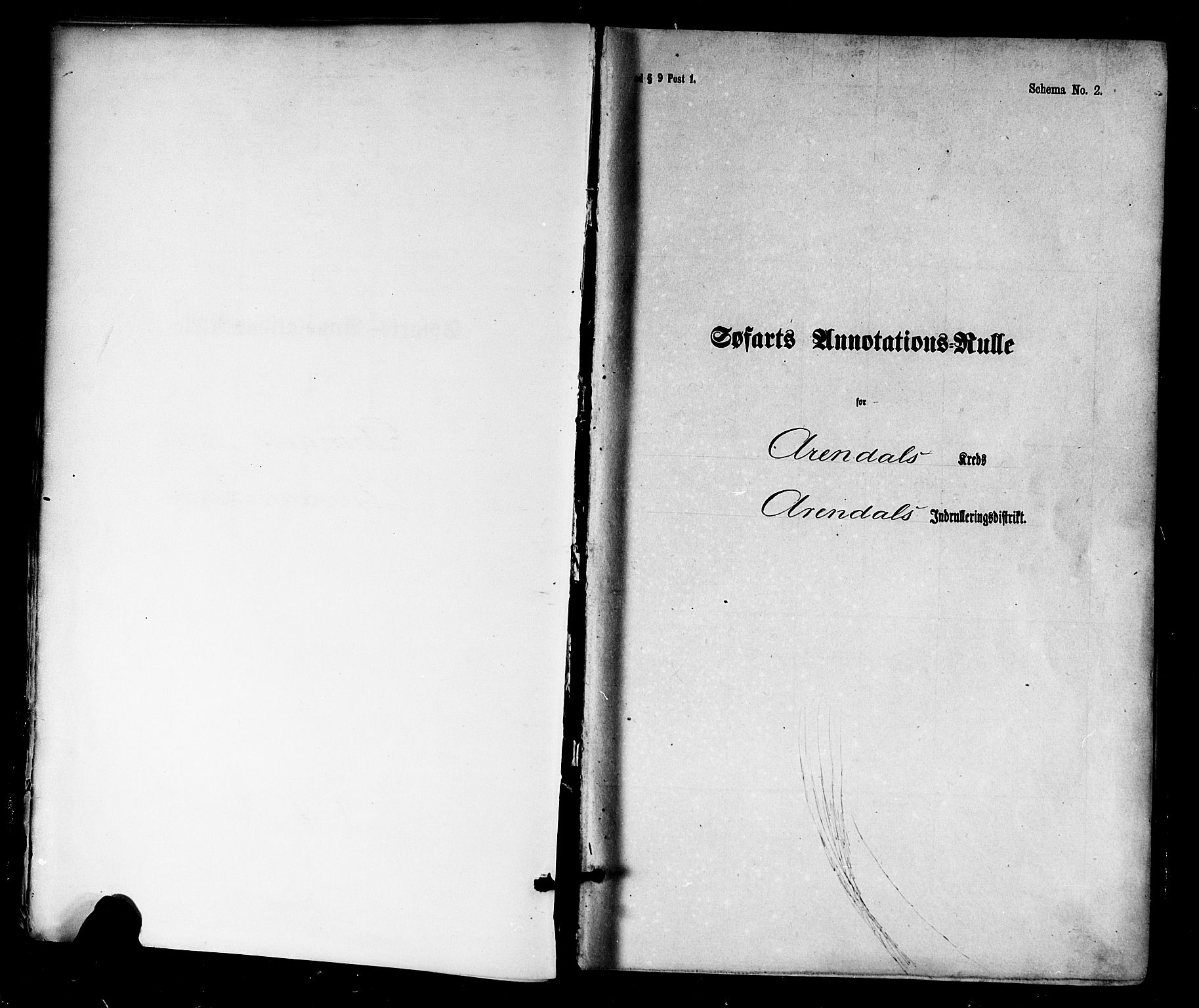 Arendal mønstringskrets, SAK/2031-0012/F/Fa/L0003: Annotasjonsrulle nr 1911-3827 med register, S-3, 1880-1892, p. 26