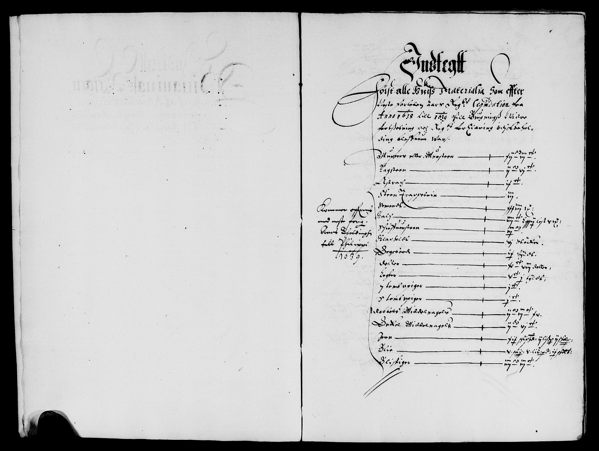 Rentekammeret inntil 1814, Reviderte regnskaper, Lensregnskaper, AV/RA-EA-5023/R/Rb/Rba/L0148: Akershus len, 1639-1640