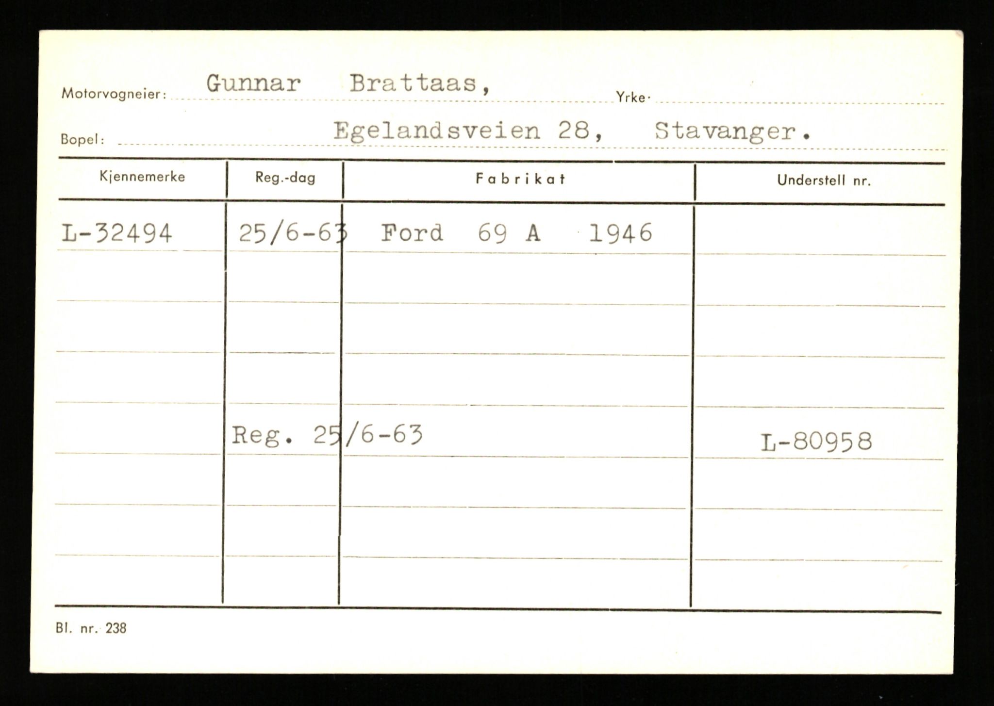 Stavanger trafikkstasjon, AV/SAST-A-101942/0/G/L0005: Registreringsnummer: 23000 - 34245, 1930-1971, p. 2942