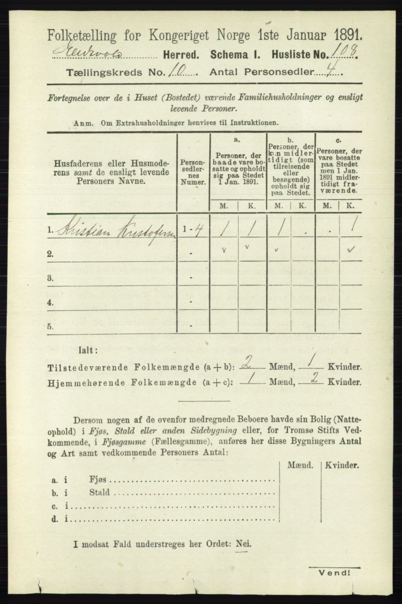 RA, 1891 census for 0237 Eidsvoll, 1891, p. 6787