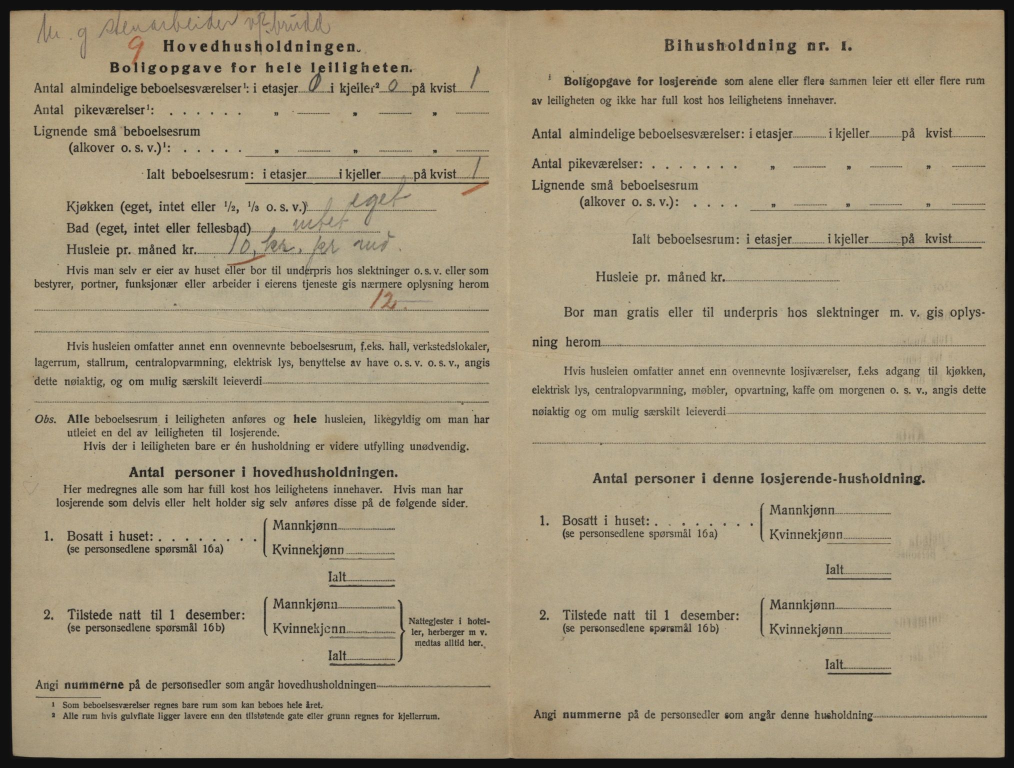 SATØ, 1920 census for Hammerfest, 1920, p. 2083