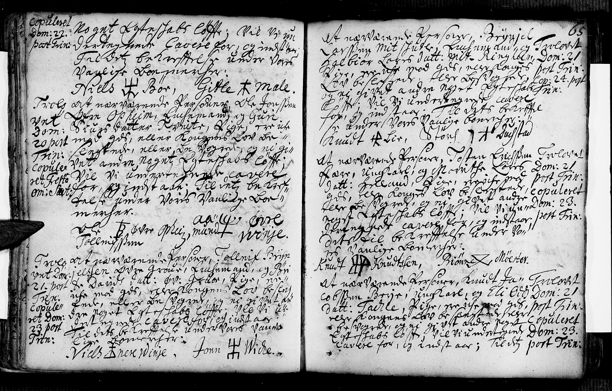 Voss sokneprestembete, AV/SAB-A-79001/H/Haa: Parish register (official) no. A 2, 1709-1730, p. 65