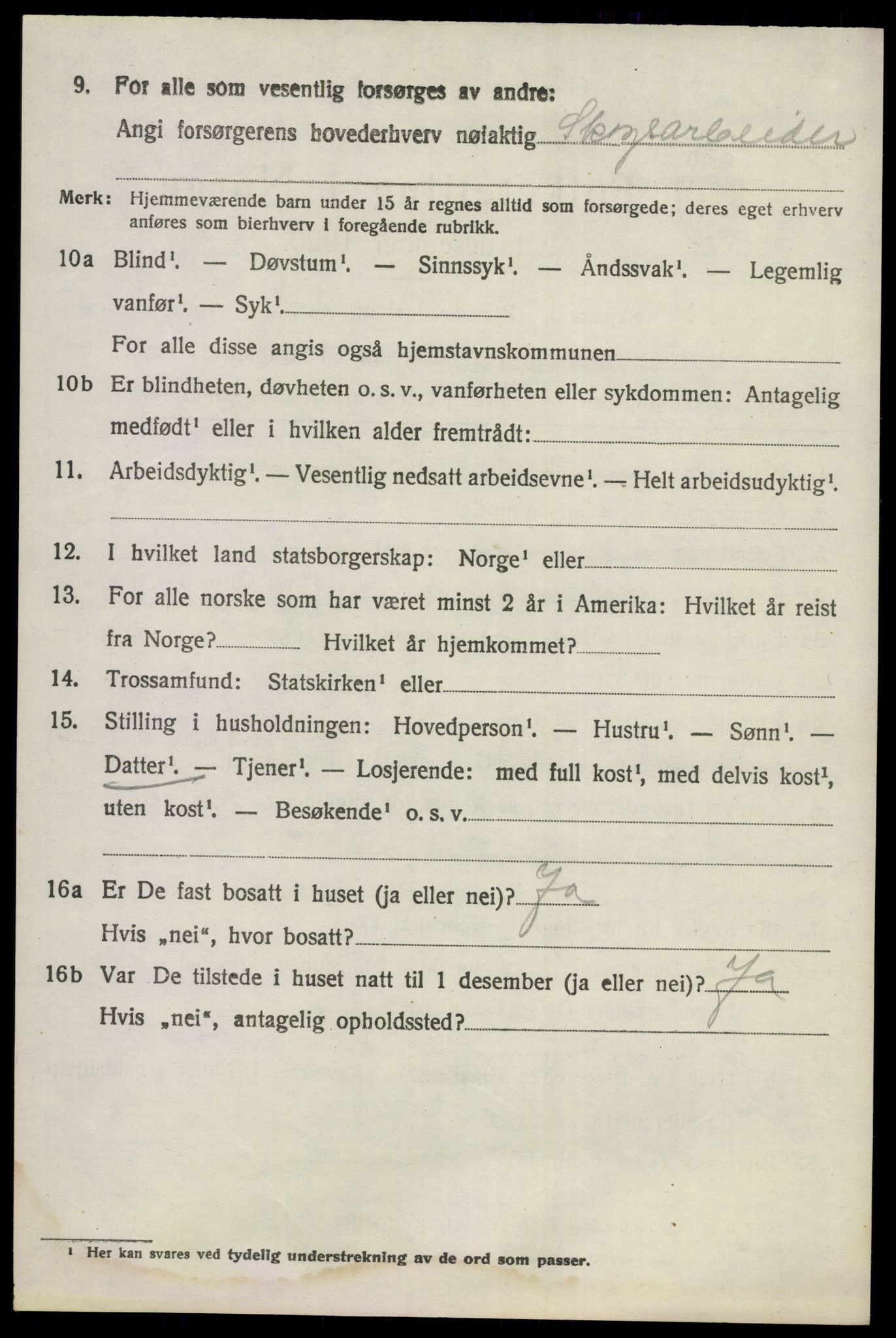 SAKO, 1920 census for Ådal, 1920, p. 6753