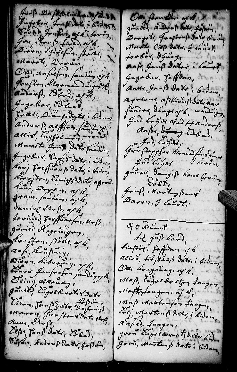 Dypvåg sokneprestkontor, AV/SAK-1111-0007/F/Fb/Fba/L0002: Parish register (copy) no. B 2, 1707-1721, p. 65