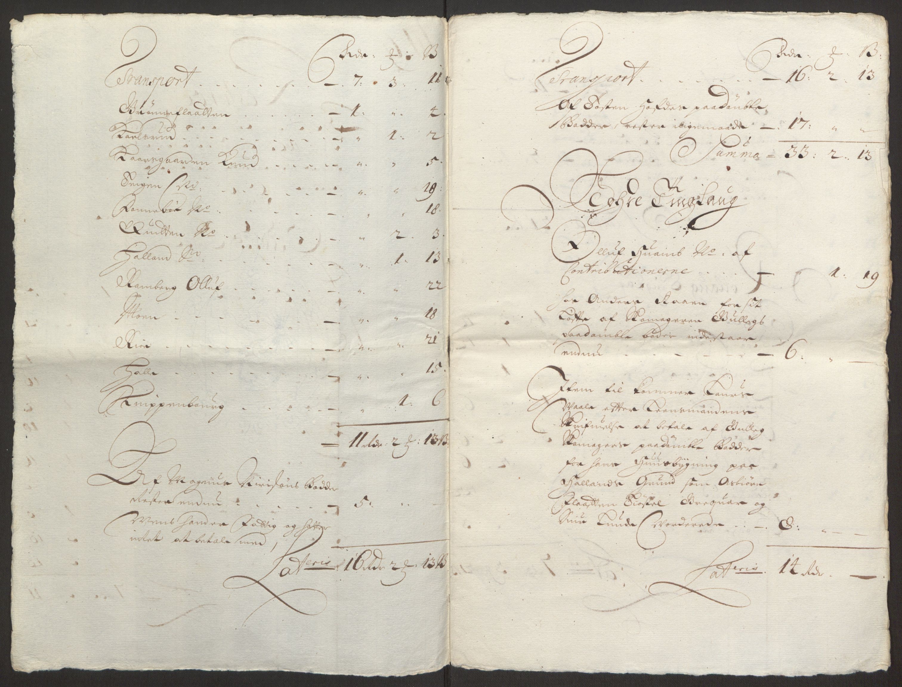 Rentekammeret inntil 1814, Reviderte regnskaper, Fogderegnskap, AV/RA-EA-4092/R24/L1575: Fogderegnskap Numedal og Sandsvær, 1692-1695, p. 464