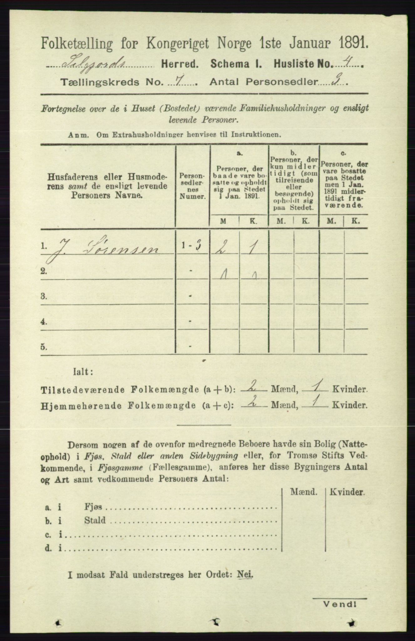 RA, 1891 census for 0828 Seljord, 1891, p. 2567