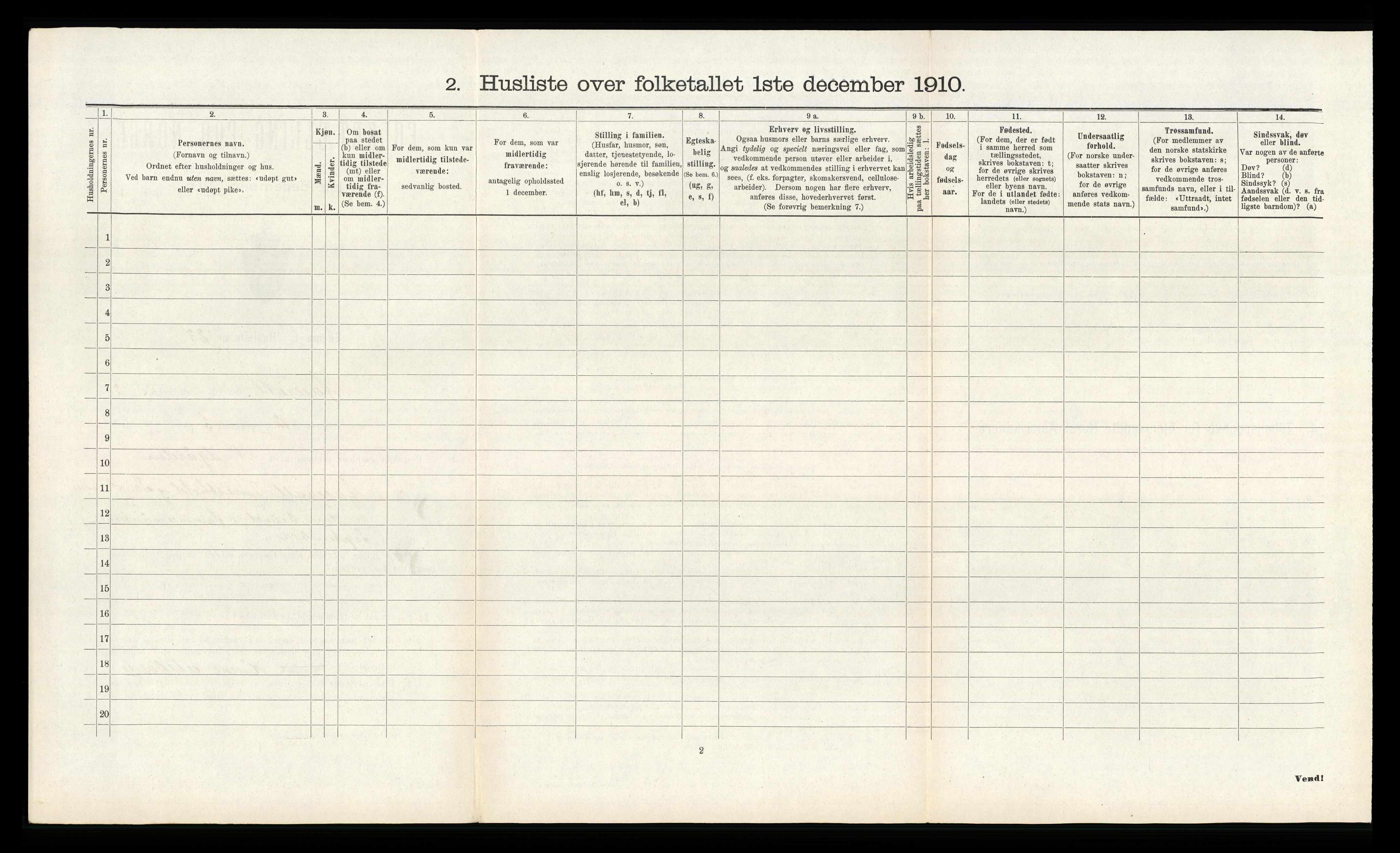 RA, 1910 census for Åseral, 1910, p. 120