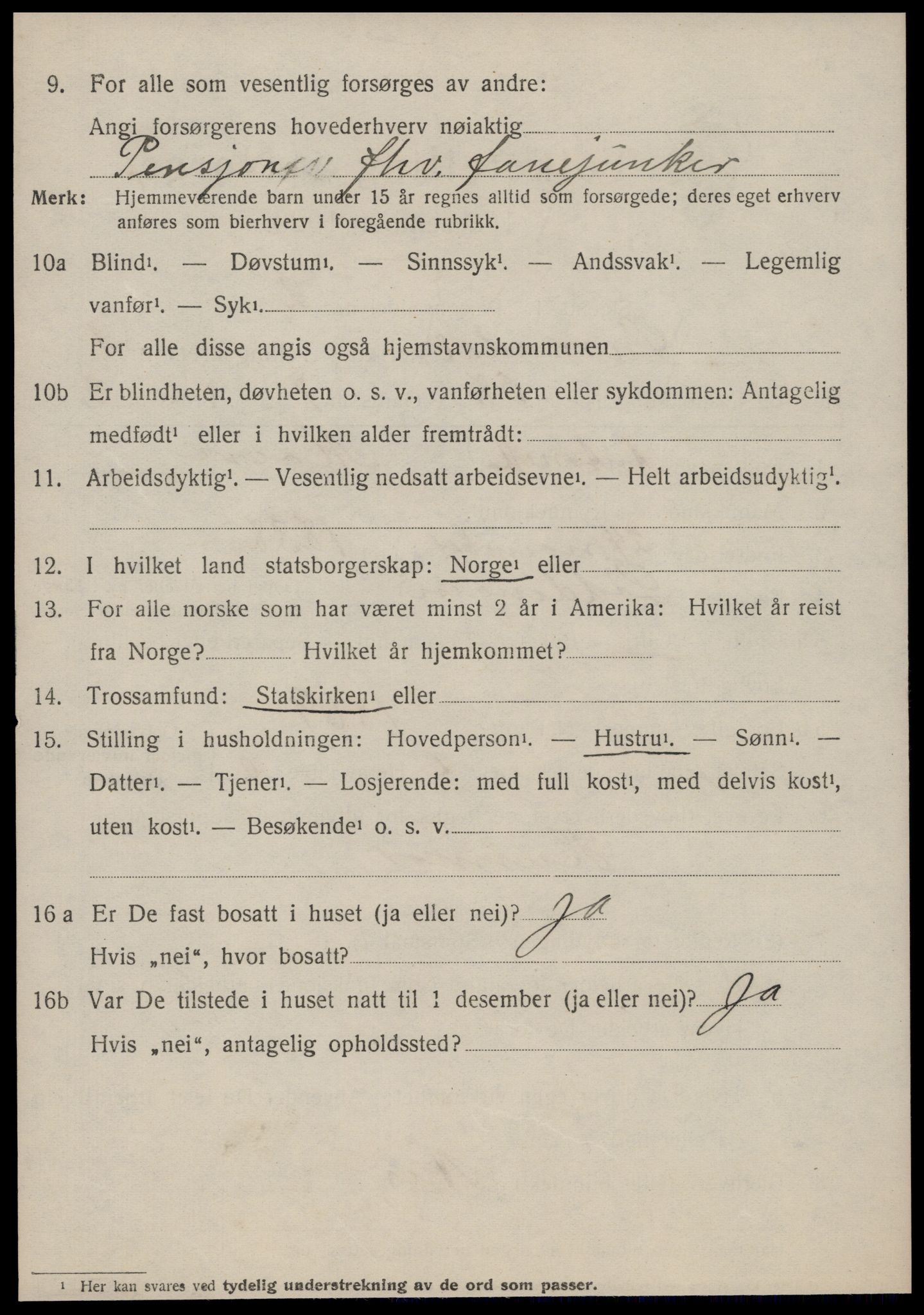 SAT, 1920 census for Surnadal, 1920, p. 1734