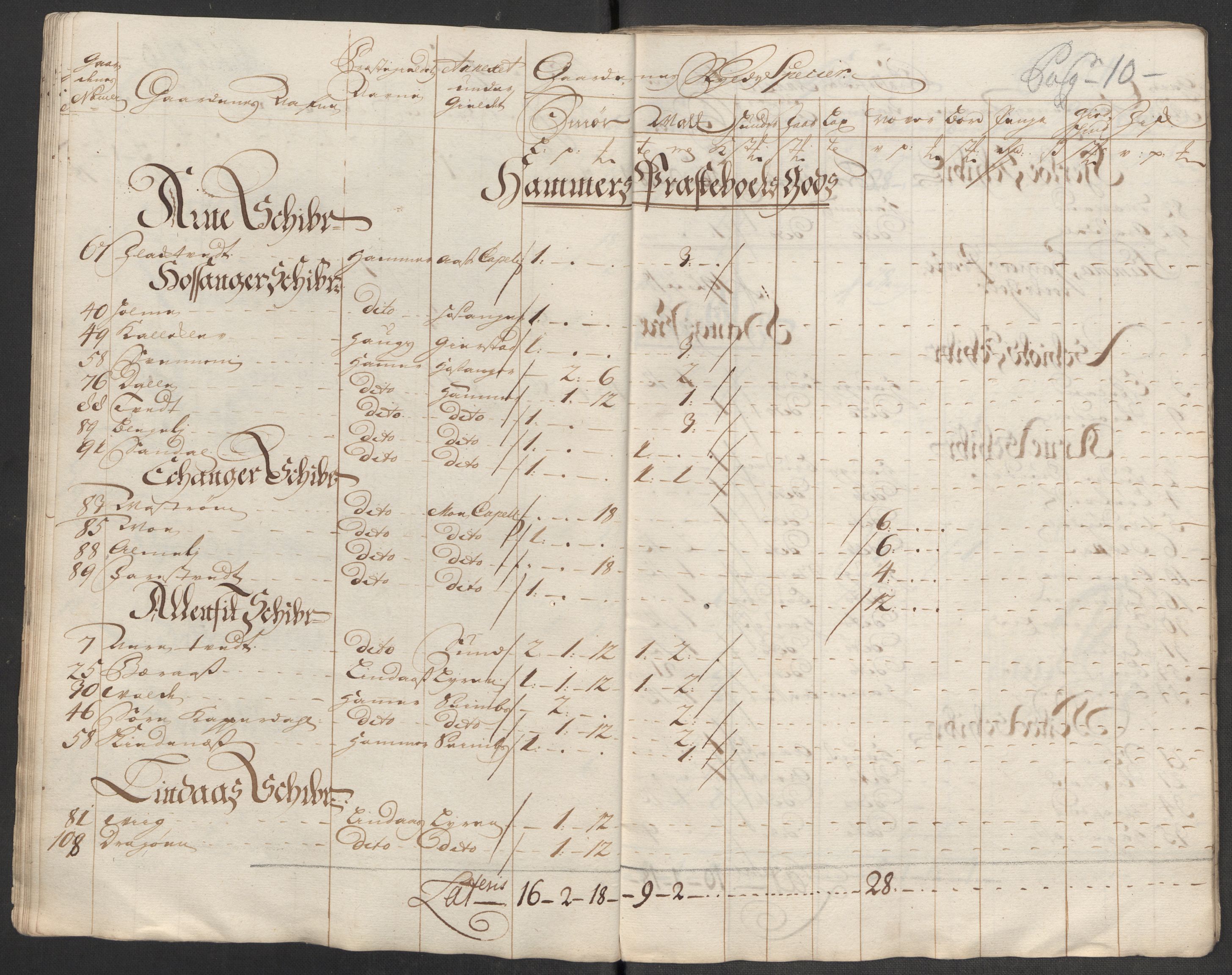 Rentekammeret inntil 1814, Reviderte regnskaper, Fogderegnskap, AV/RA-EA-4092/R51/L3198: Fogderegnskap Nordhordland og Voss, 1715, p. 211