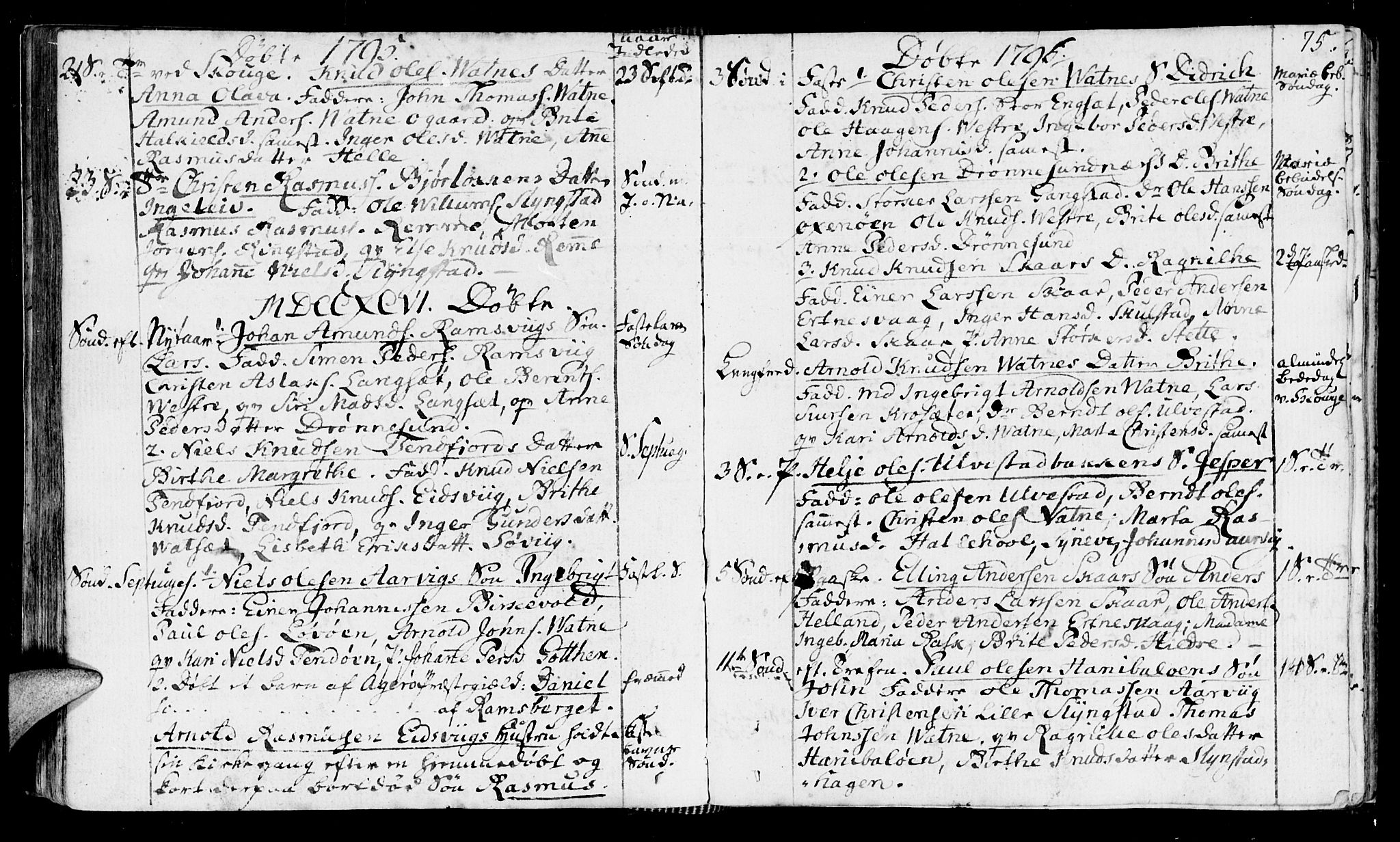 Ministerialprotokoller, klokkerbøker og fødselsregistre - Møre og Romsdal, AV/SAT-A-1454/525/L0372: Parish register (official) no. 525A02, 1778-1817, p. 75