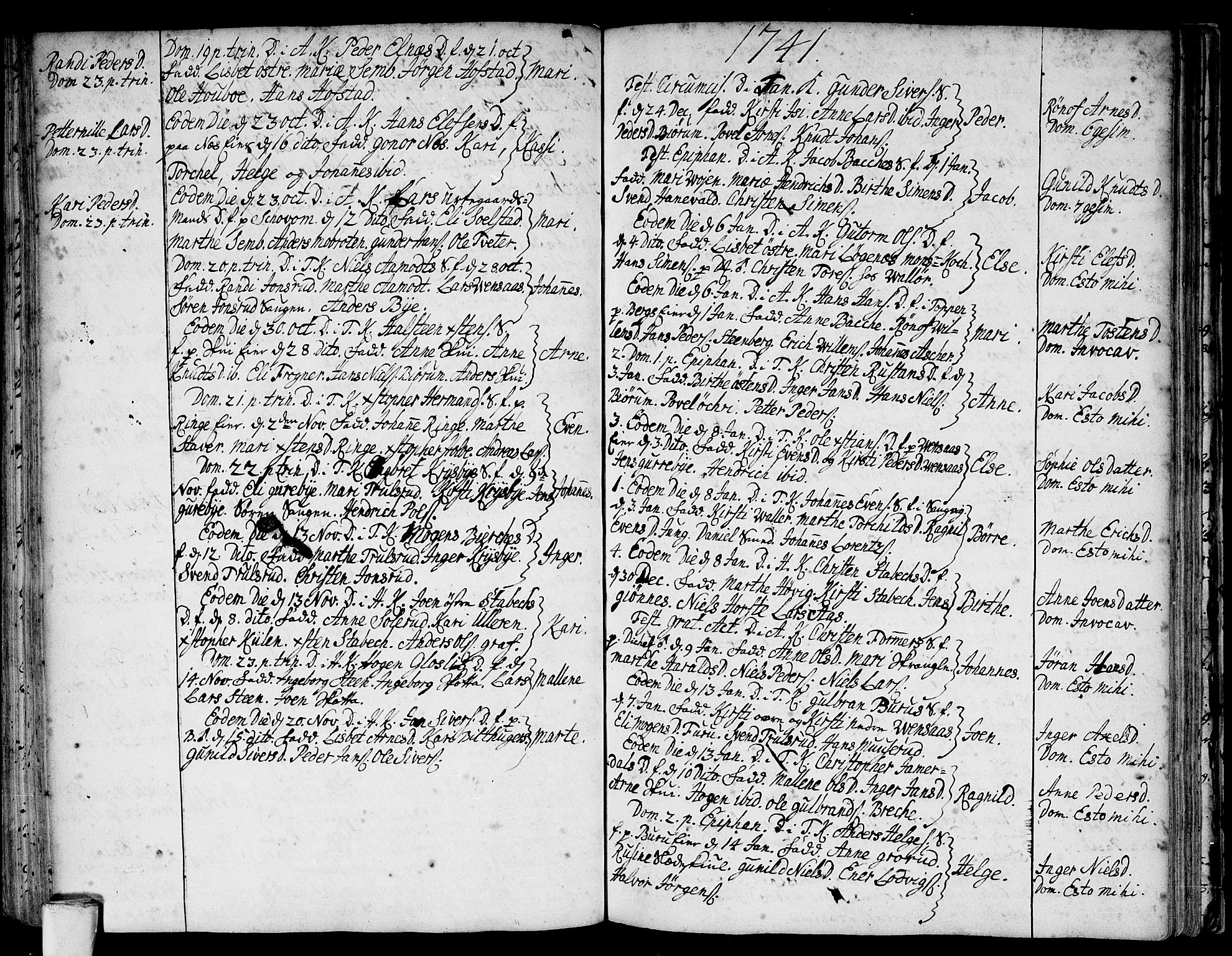 Asker prestekontor Kirkebøker, SAO/A-10256a/F/Fa/L0001: Parish register (official) no. I 1, 1726-1744, p. 69