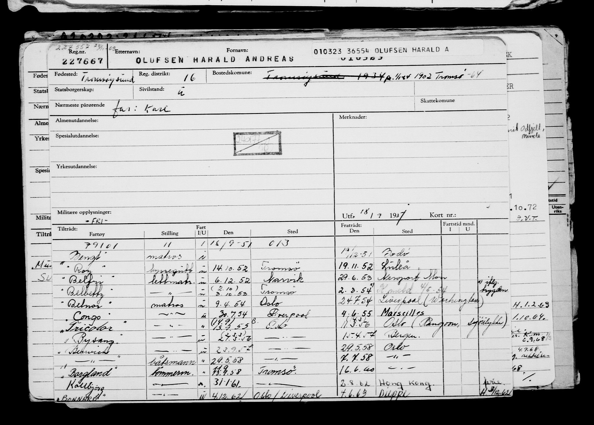 Direktoratet for sjømenn, AV/RA-S-3545/G/Gb/L0216: Hovedkort, 1923, p. 23