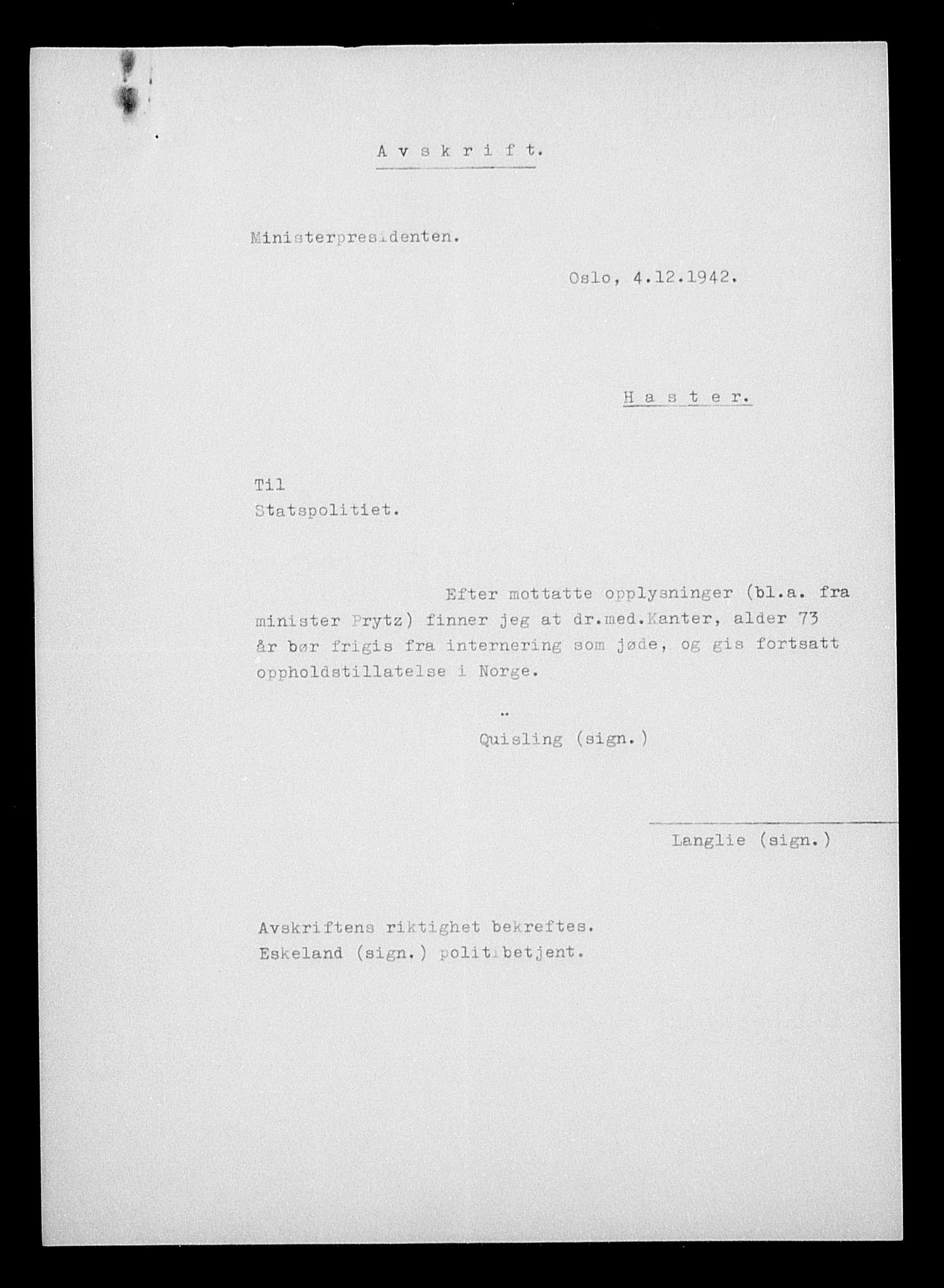 Justisdepartementet, Tilbakeføringskontoret for inndratte formuer, AV/RA-S-1564/H/Hc/Hcc/L0949: --, 1945-1947, p. 11