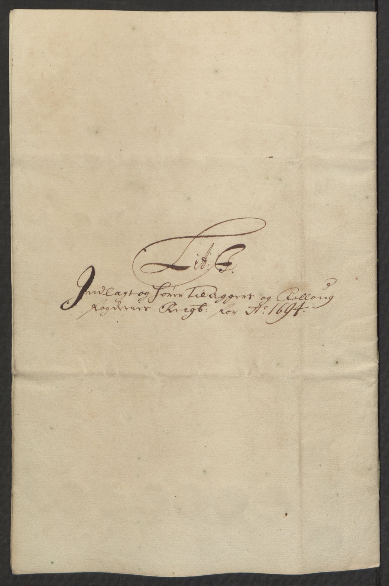 Rentekammeret inntil 1814, Reviderte regnskaper, Fogderegnskap, AV/RA-EA-4092/R10/L0438: Fogderegnskap Aker og Follo, 1694, p. 142