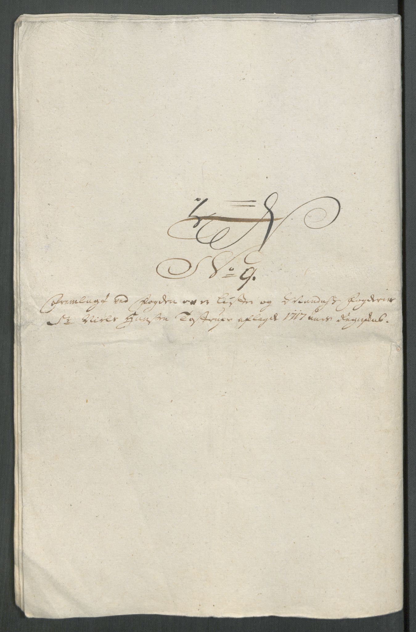 Rentekammeret inntil 1814, Reviderte regnskaper, Fogderegnskap, RA/EA-4092/R43/L2561: Fogderegnskap Lista og Mandal, 1717, p. 166