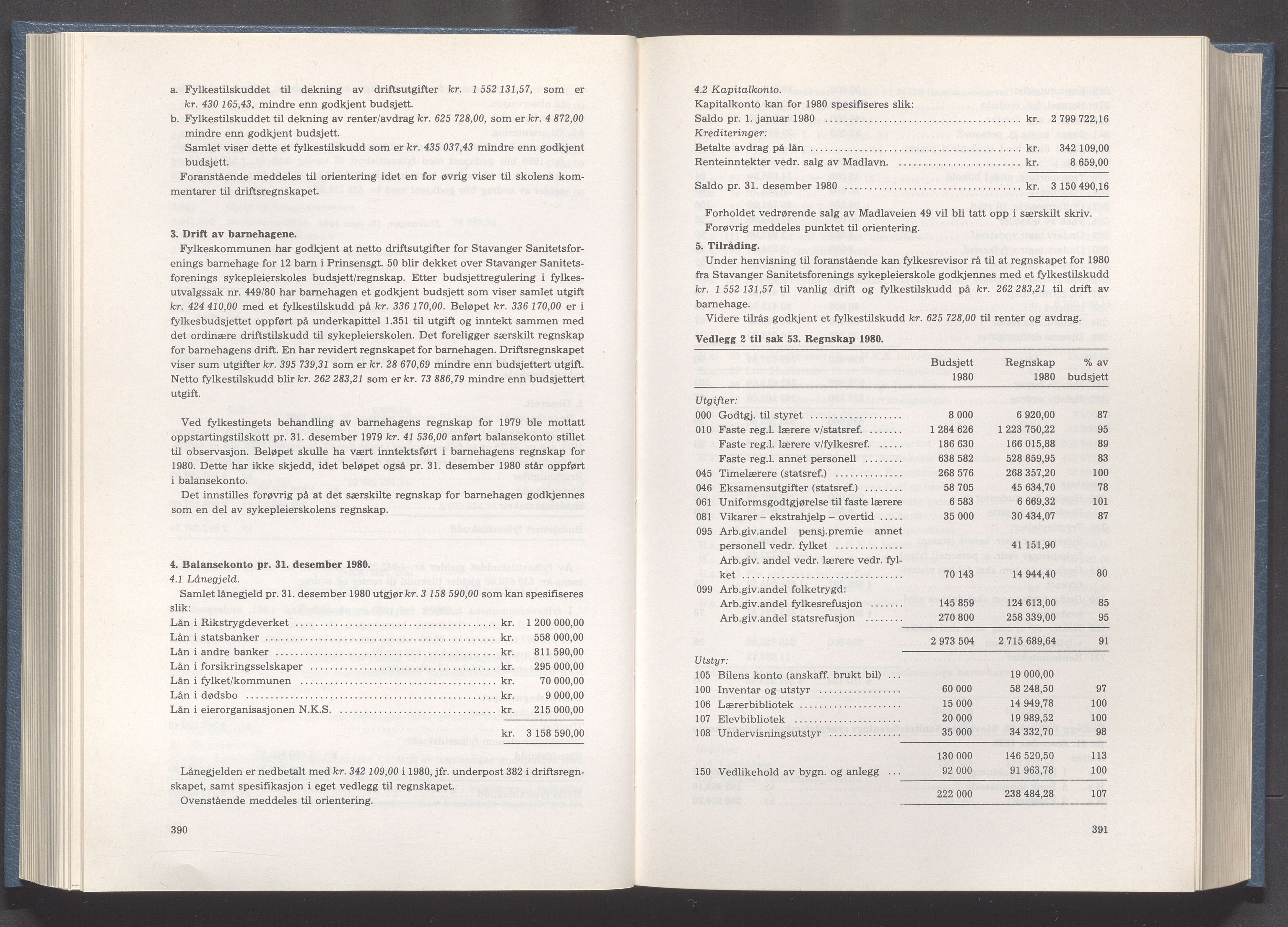 Rogaland fylkeskommune - Fylkesrådmannen , IKAR/A-900/A/Aa/Aaa/L0101: Møtebok , 1981, p. 390-391