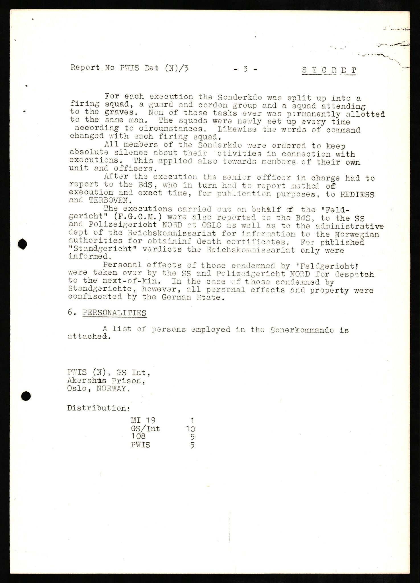 Forsvaret, Forsvarets overkommando II, AV/RA-RAFA-3915/D/Db/L0006: CI Questionaires. Tyske okkupasjonsstyrker i Norge. Tyskere., 1945-1946, p. 155