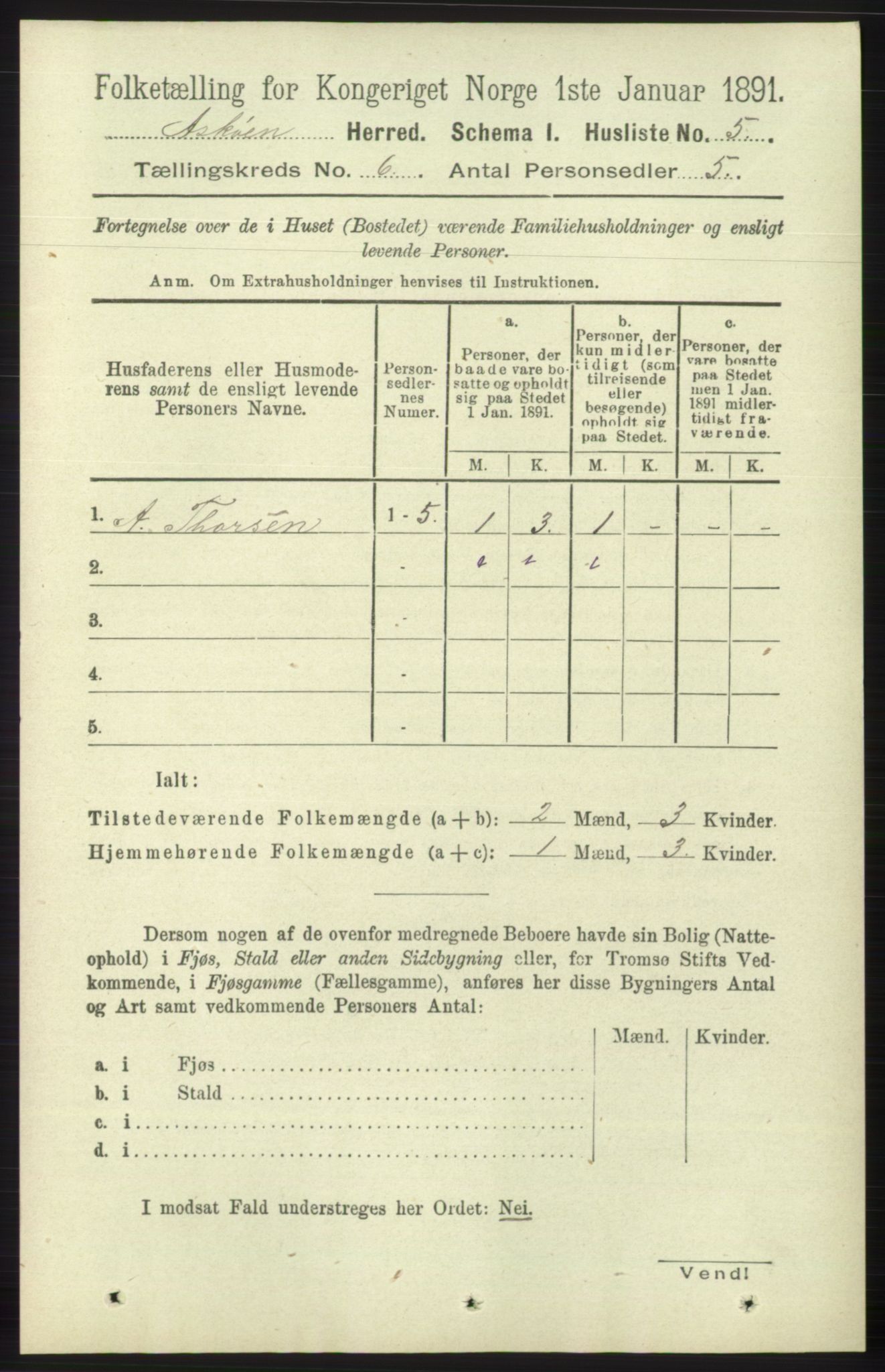 RA, 1891 census for 1247 Askøy, 1891, p. 3929