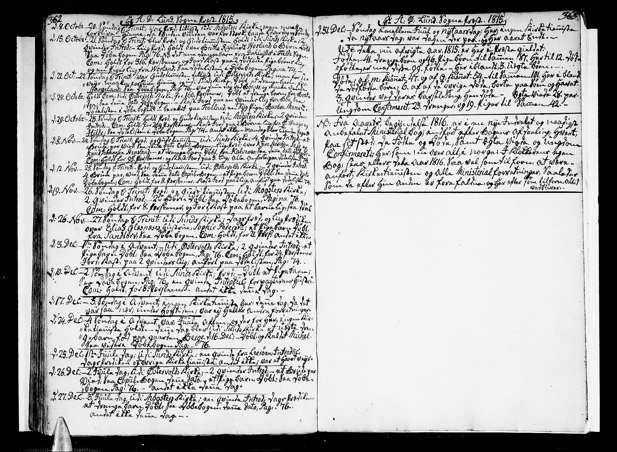 Sund sokneprestembete, AV/SAB-A-99930: Parish register (official) no. A 7, 1796-1815, p. 362-363