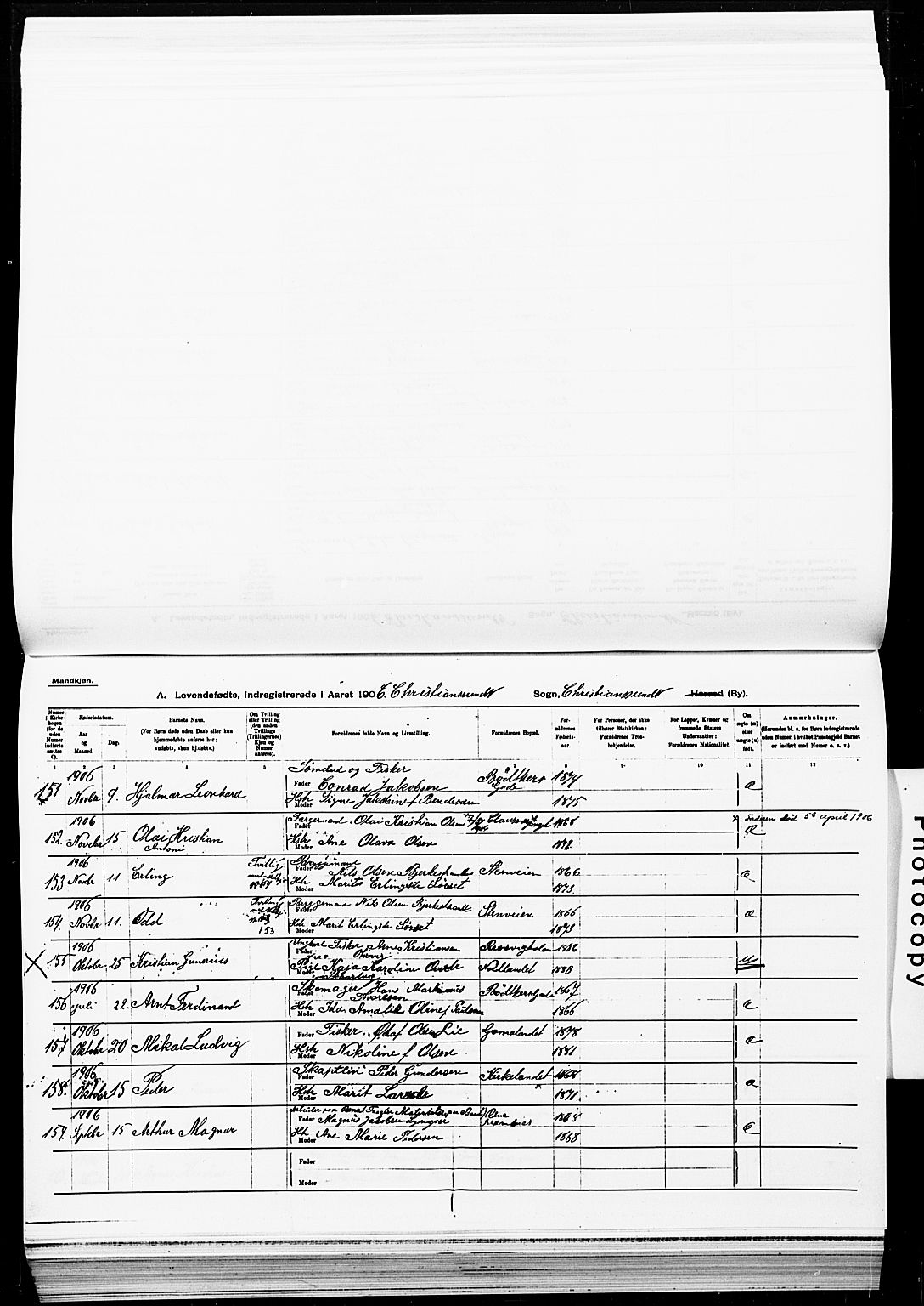 Ministerialprotokoller, klokkerbøker og fødselsregistre - Møre og Romsdal, SAT/A-1454/572/L0858: Parish register (official) no. 572D02, 1903-1912