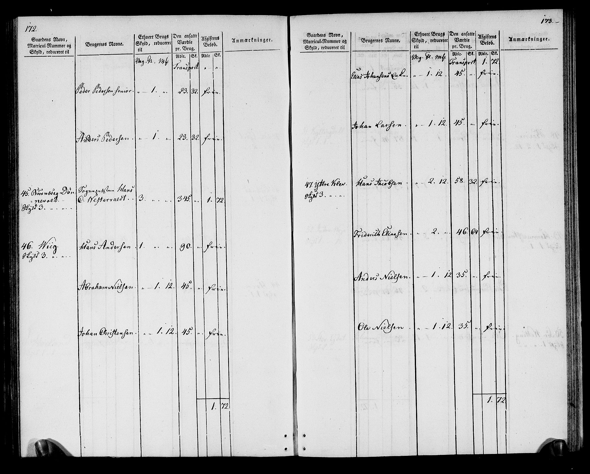 Rentekammeret inntil 1814, Realistisk ordnet avdeling, AV/RA-EA-4070/N/Ne/Nea/L0164: Vesterålen, Andenes og Lofoten fogderi. Oppebørselsregister, 1803, p. 89