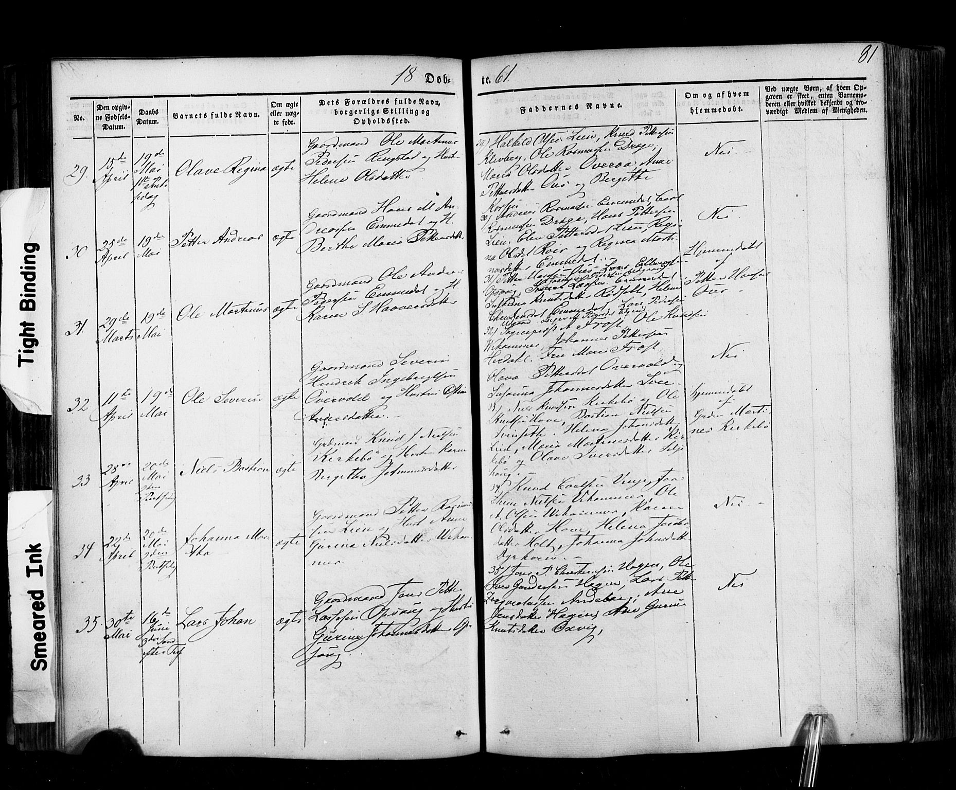 Ministerialprotokoller, klokkerbøker og fødselsregistre - Møre og Romsdal, AV/SAT-A-1454/520/L0275: Parish register (official) no. 520A05, 1844-1881, p. 81