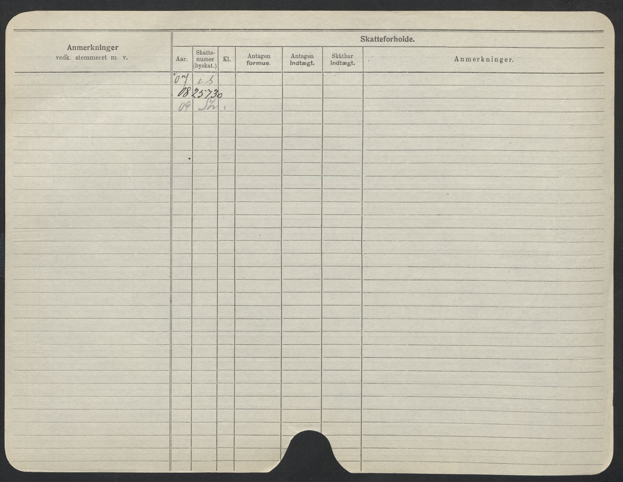 Oslo folkeregister, Registerkort, AV/SAO-A-11715/F/Fa/Fac/L0013: Kvinner, 1906-1914, p. 575b