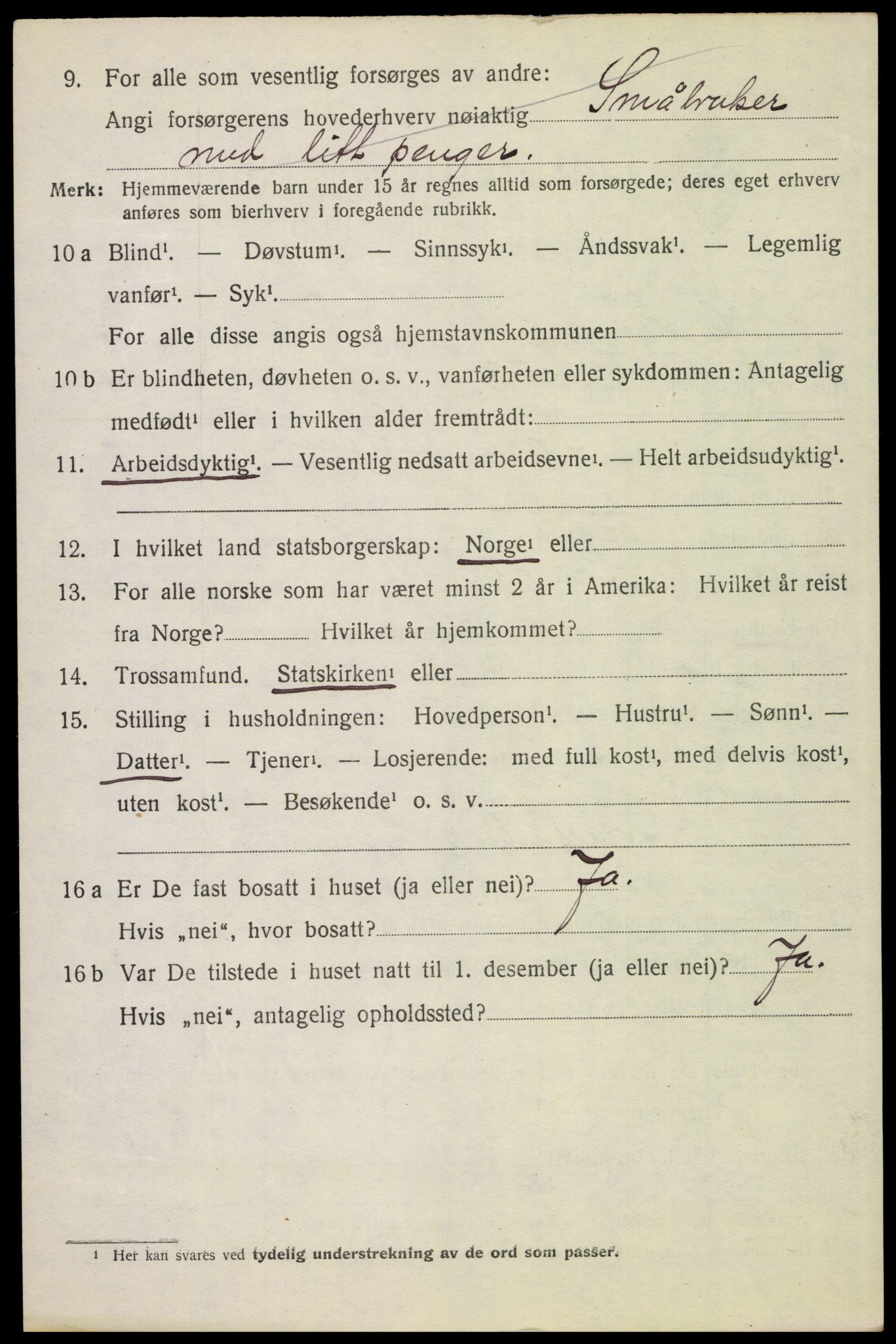 SAH, 1920 census for Stor-Elvdal, 1920, p. 3513