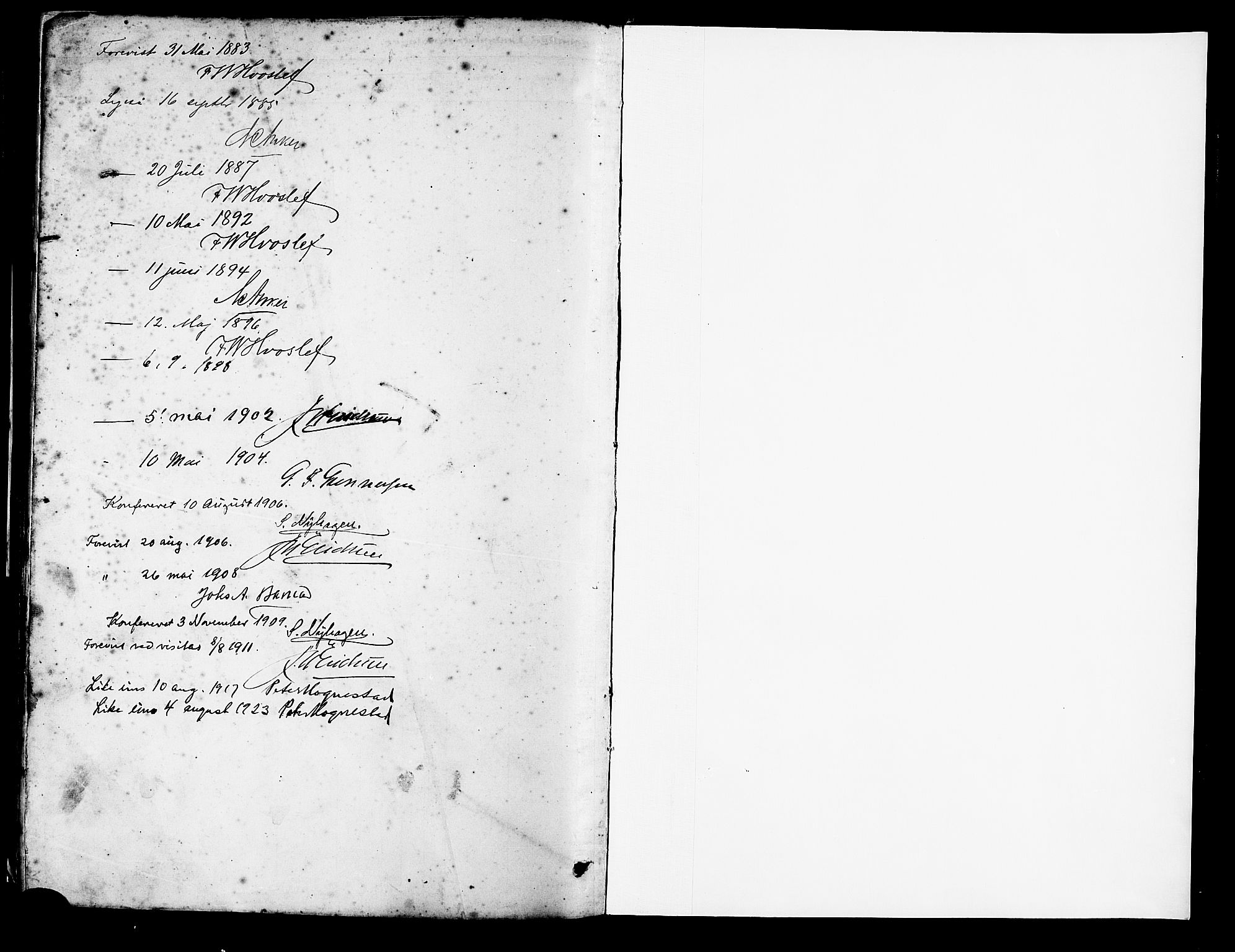 Ministerialprotokoller, klokkerbøker og fødselsregistre - Møre og Romsdal, AV/SAT-A-1454/509/L0112: Parish register (copy) no. 509C02, 1883-1922