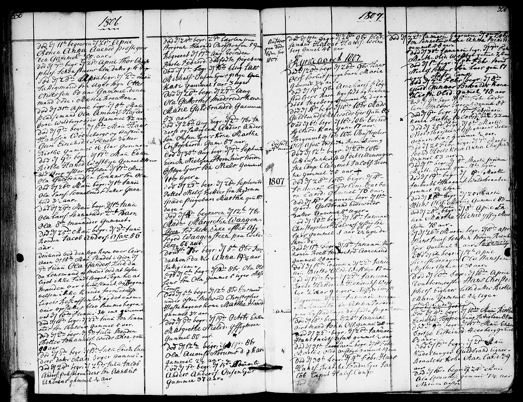 Sørum prestekontor Kirkebøker, SAO/A-10303/F/Fa/L0002: Parish register (official) no. I 2, 1759-1814, p. 356-357