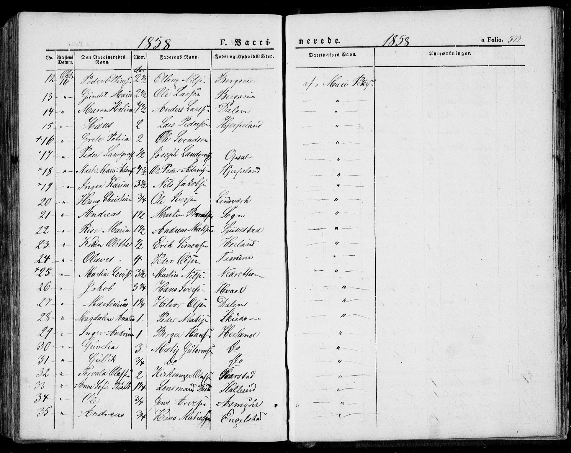 Lardal kirkebøker, AV/SAKO-A-350/F/Fa/L0006: Parish register (official) no. I 6, 1835-1860, p. 522