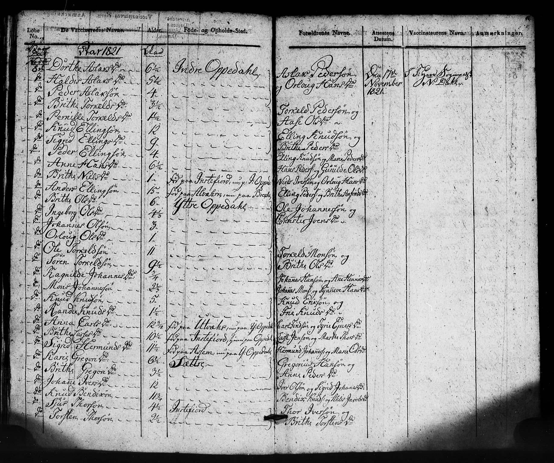 Gulen sokneprestembete, AV/SAB-A-80201/H/Haa/Haaa/L0024: Parish register (official) no. A 24, 1806-1821, p. 46