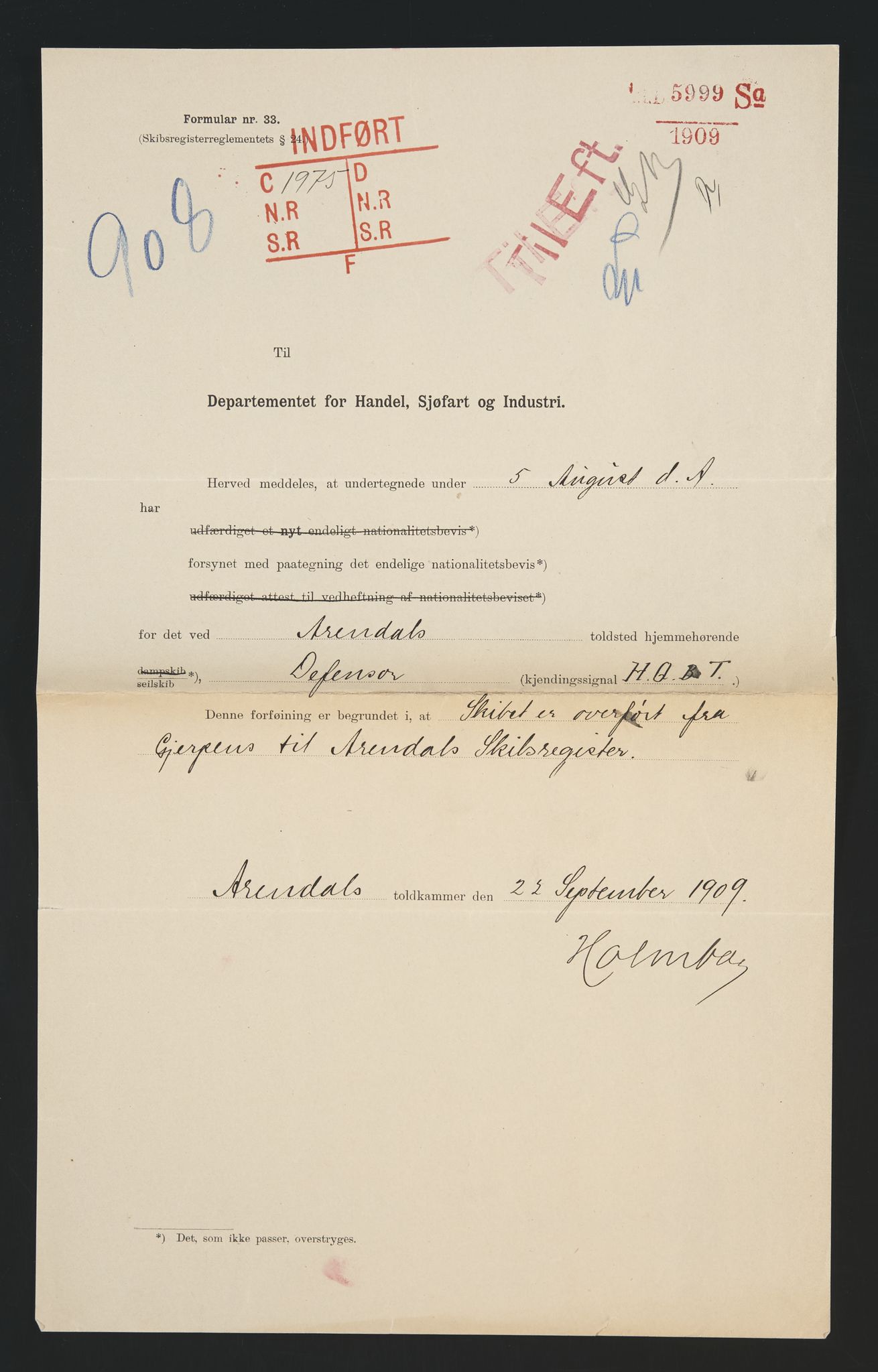 Sjøfartsdirektoratet med forløpere, skipsmapper slettede skip, AV/RA-S-4998/F/Fa/L0235: --, 1847-1930, p. 430