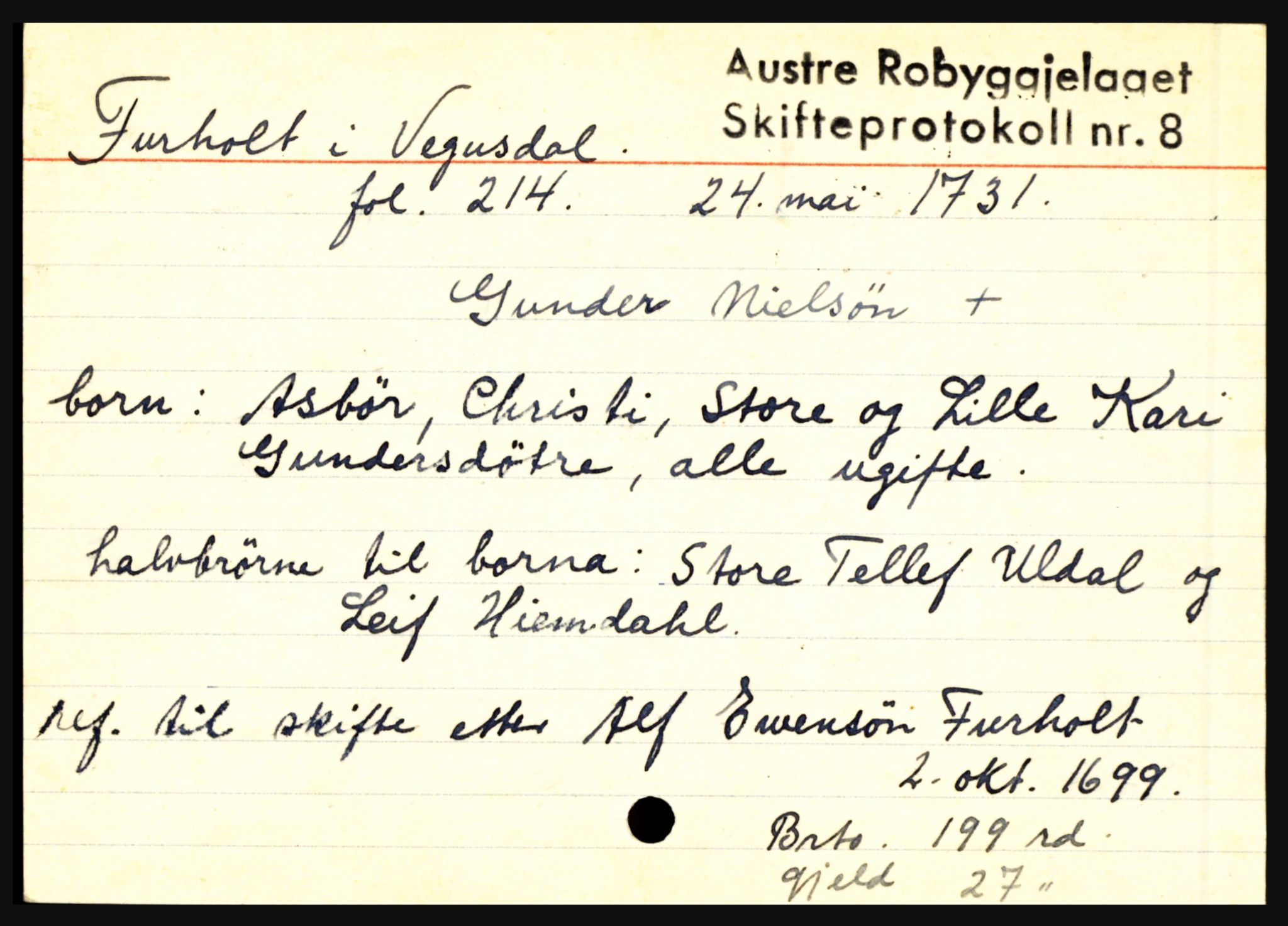 Østre Råbyggelag sorenskriveri, AV/SAK-1221-0016/H, p. 3251