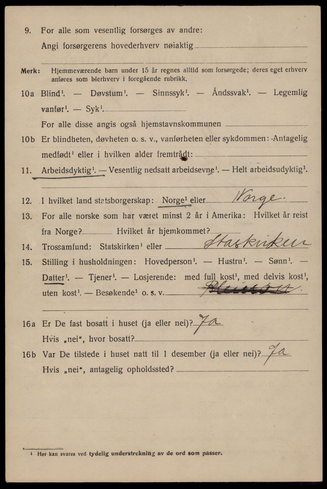 SAST, 1920 census for Haugesund, 1920, p. 38188