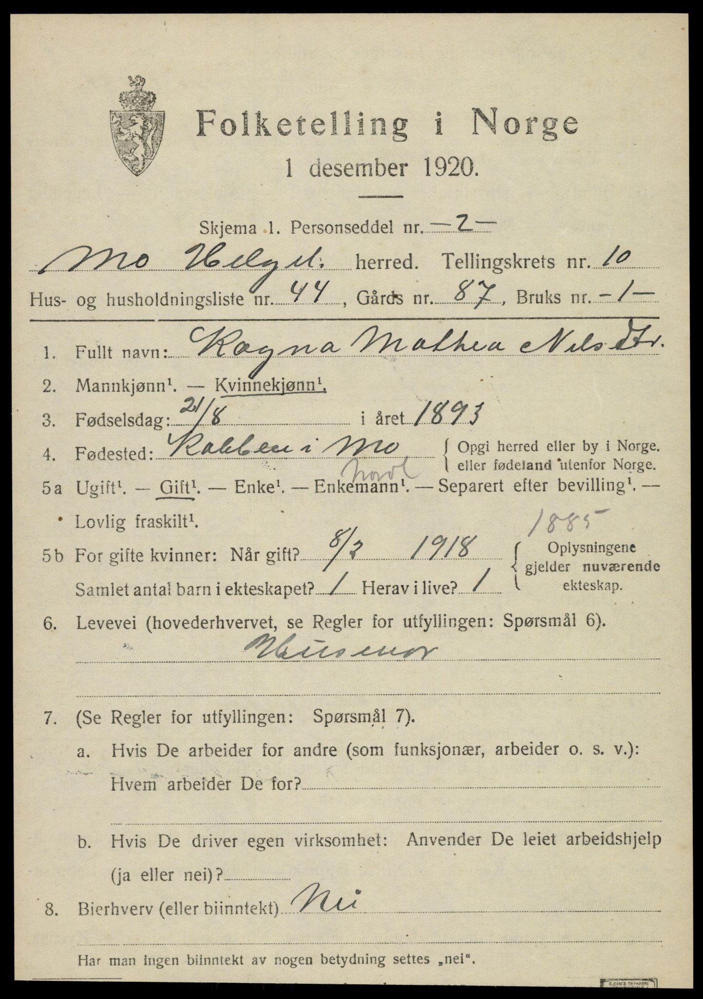 SAT, 1920 census for Mo, 1920, p. 9579