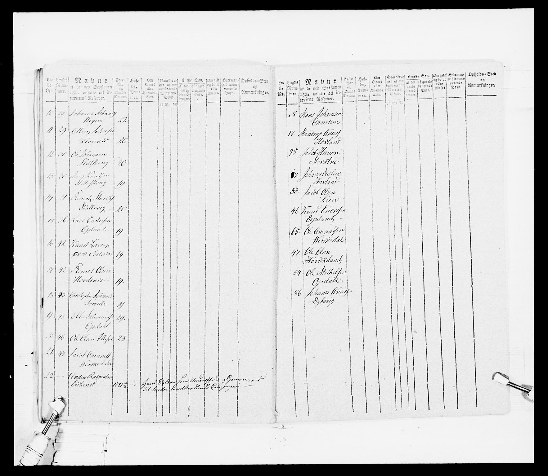 Generalitets- og kommissariatskollegiet, Det kongelige norske kommissariatskollegium, RA/EA-5420/E/Eh/L0099: Bergenhusiske nasjonale infanteriregiment, 1812, p. 171