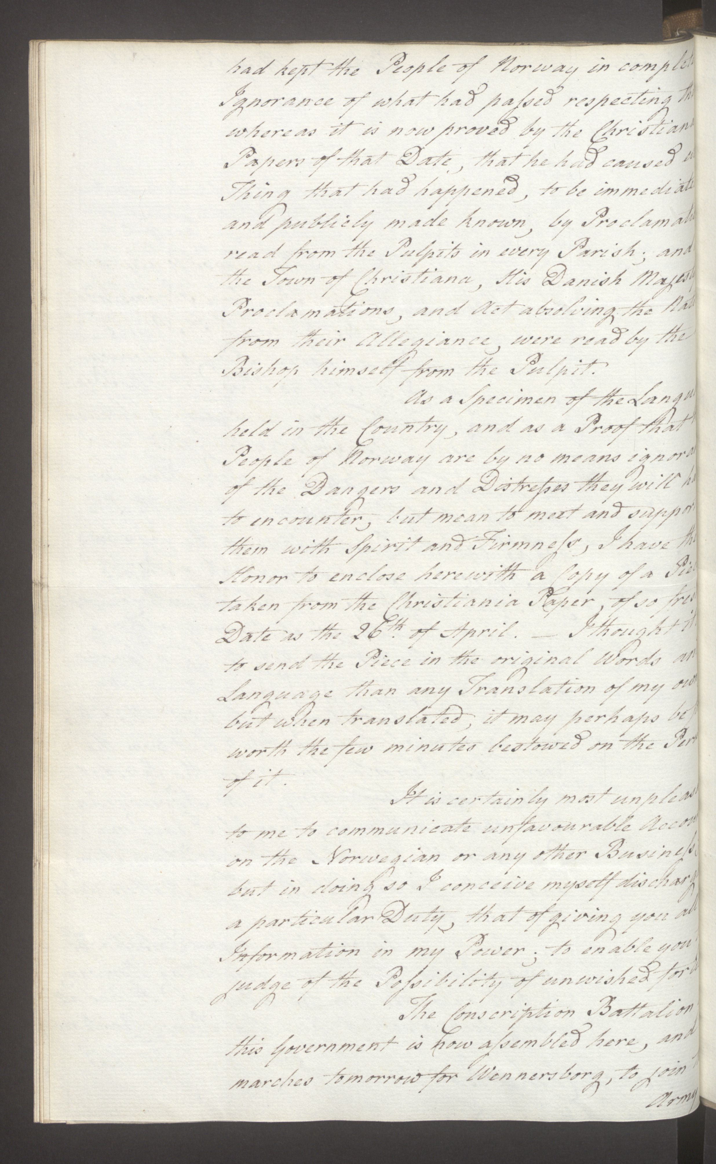 Foreign Office*, UKA/-/FO 38/16: Sir C. Gordon. Reports from Malmö, Jonkoping, and Helsingborg, 1814, p. 46