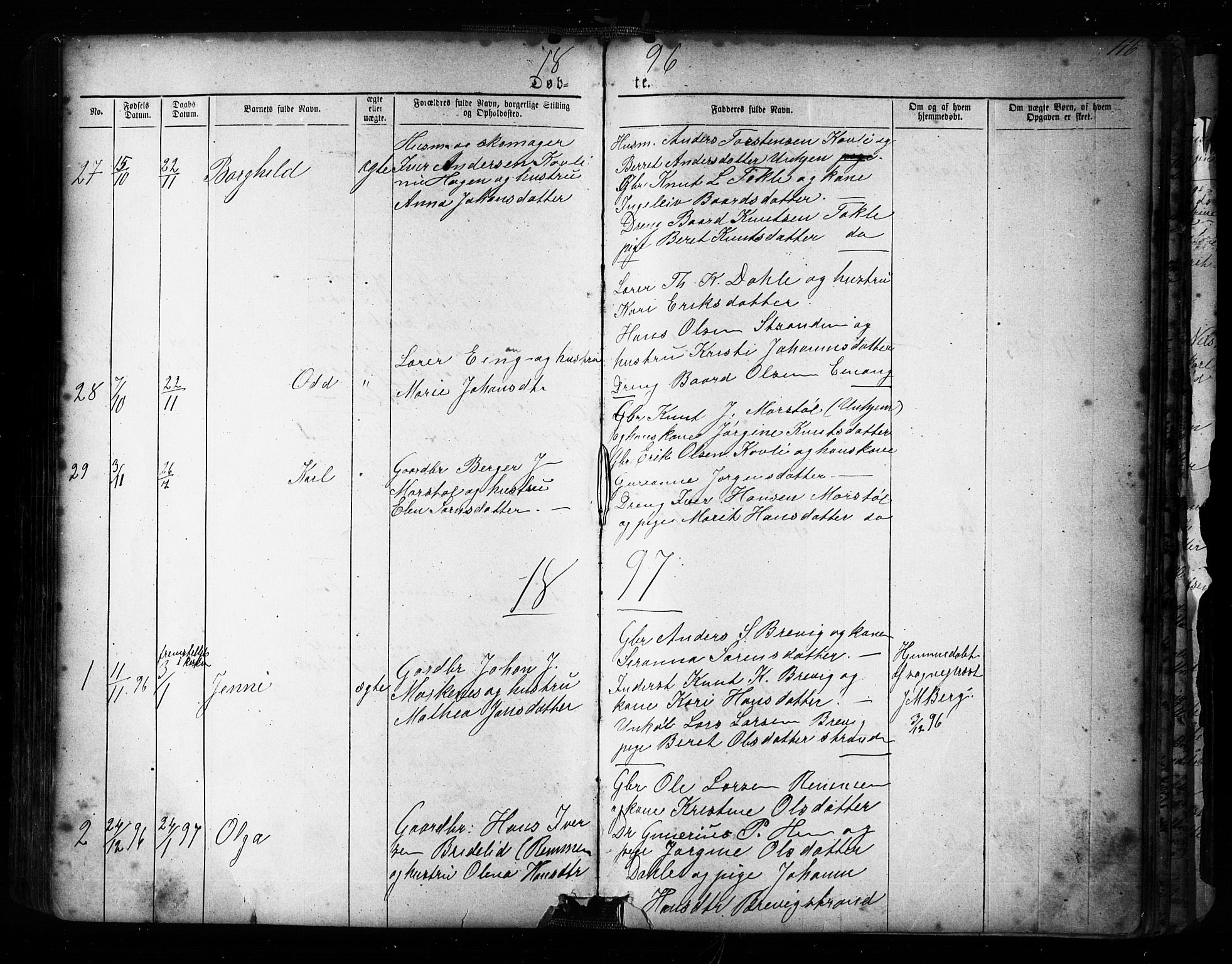 Ministerialprotokoller, klokkerbøker og fødselsregistre - Møre og Romsdal, SAT/A-1454/545/L0588: Parish register (copy) no. 545C02, 1867-1902, p. 116