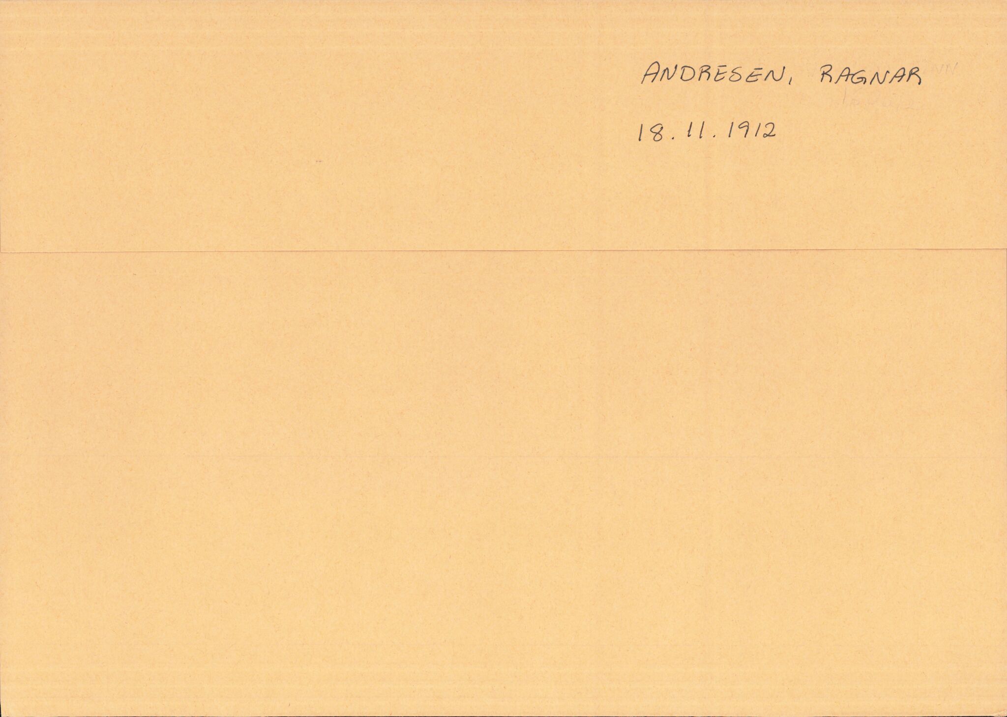 Forsvaret, Forsvarets overkommando/Luftforsvarsstaben, RA/RAFA-4079/P/Pa/L0029: Personellpapirer, 1912, p. 14