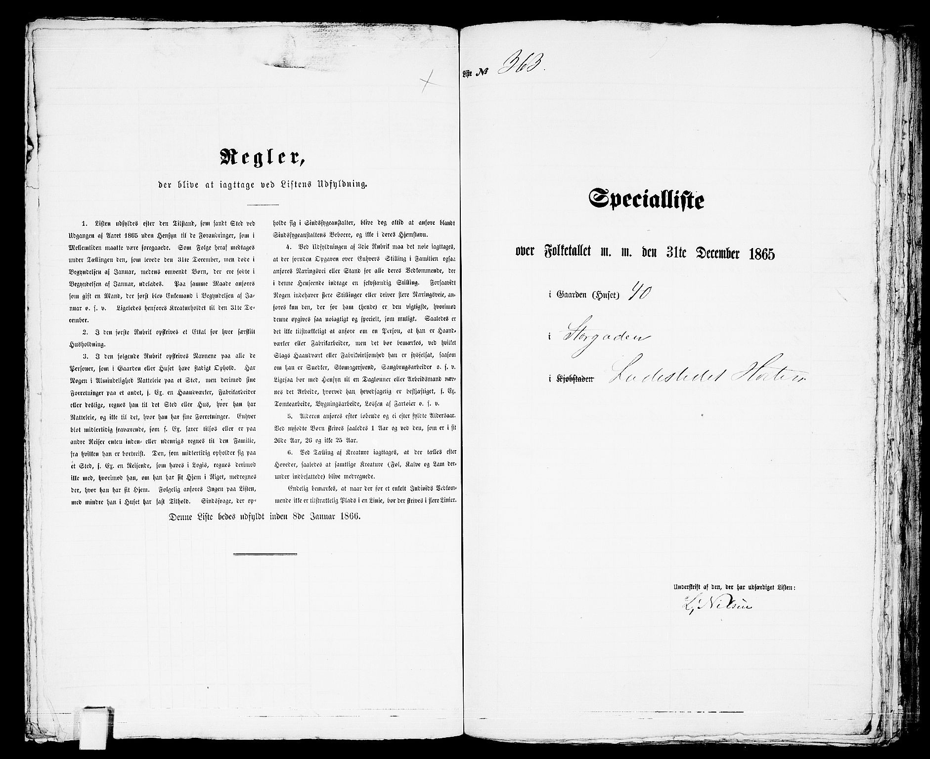 RA, 1865 census for Horten, 1865, p. 762