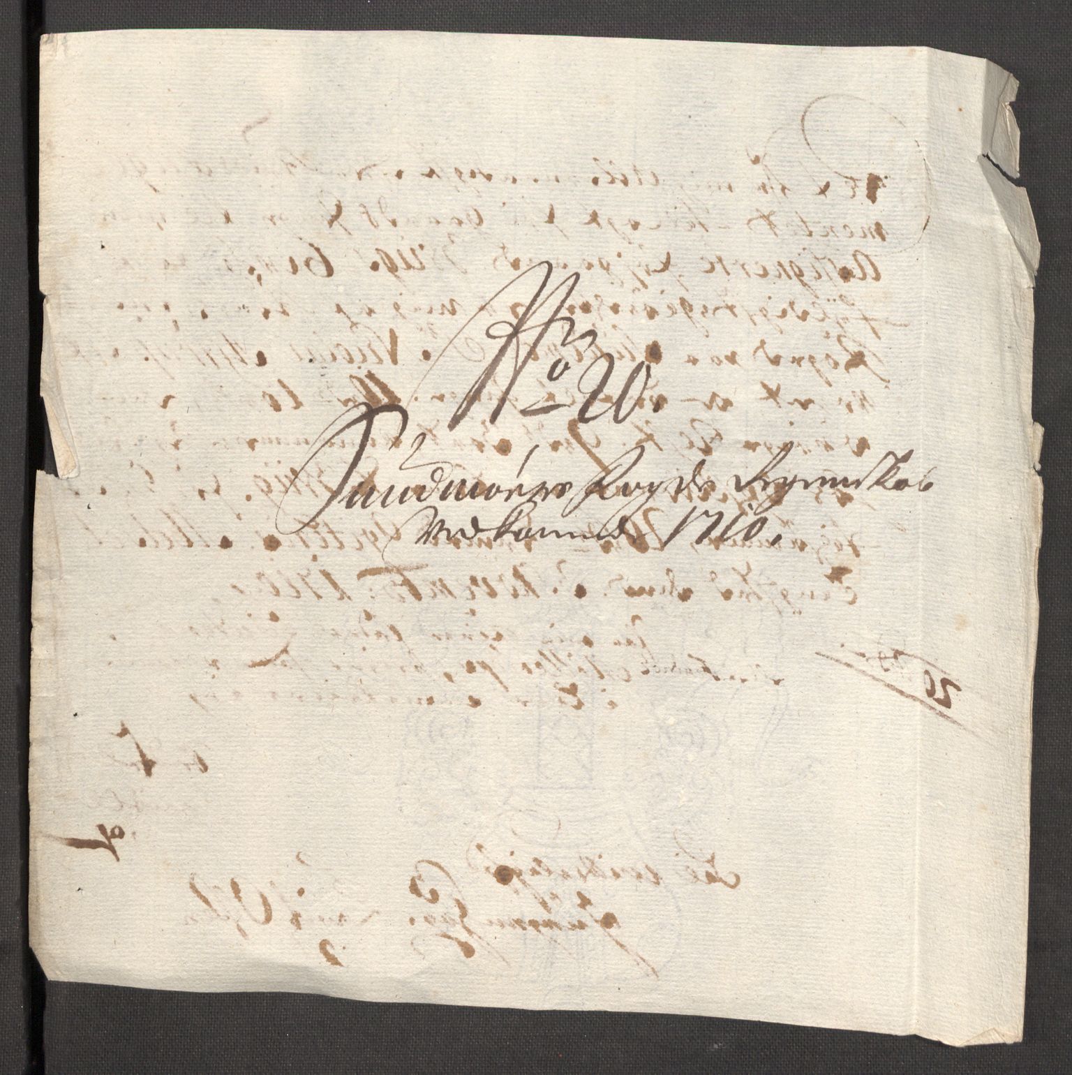 Rentekammeret inntil 1814, Reviderte regnskaper, Fogderegnskap, AV/RA-EA-4092/R54/L3563: Fogderegnskap Sunnmøre, 1710, p. 144